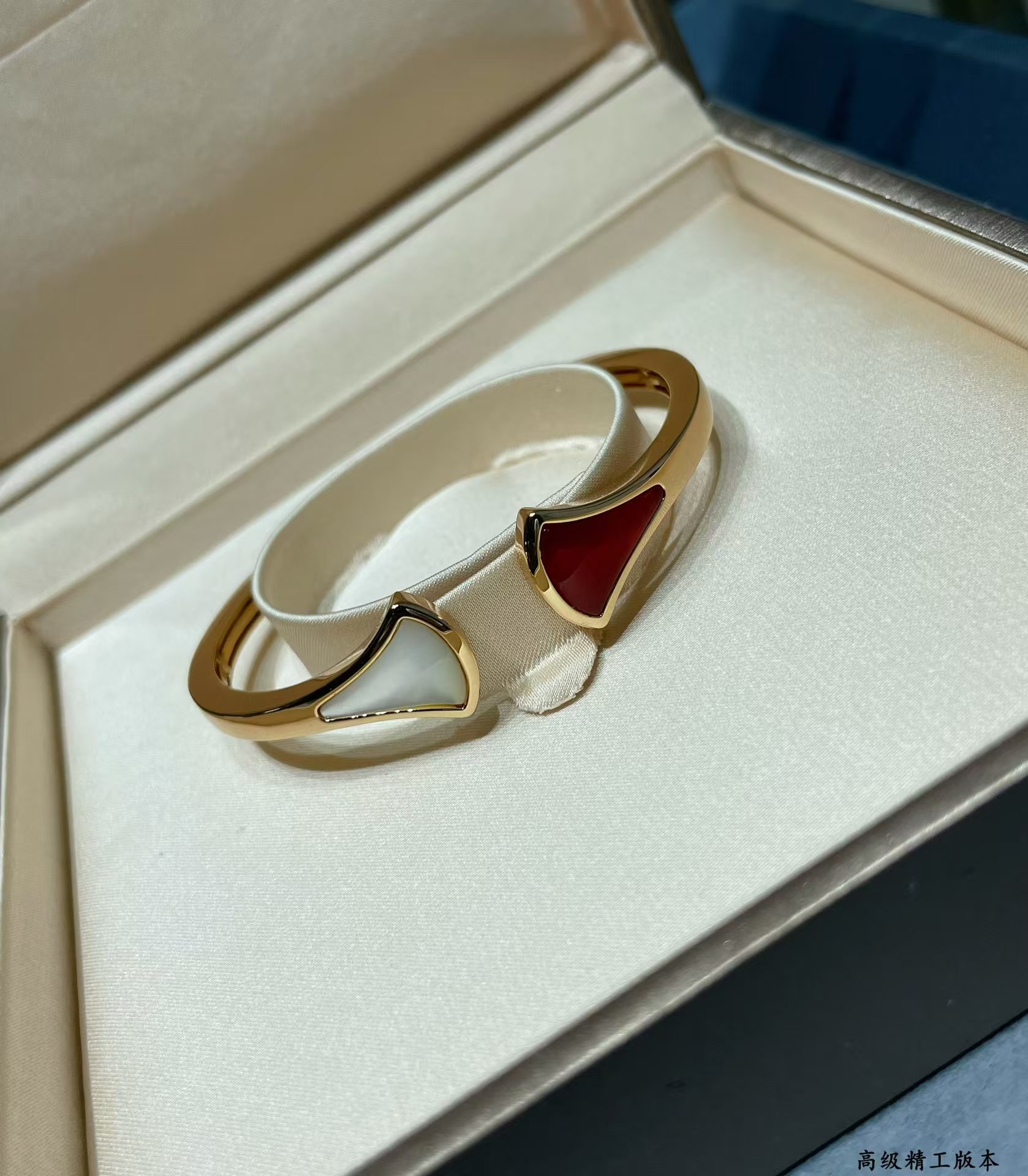 Bvlgari Divas Dream Open Cuff Bangle Bracelet in Yellow Gold - Original Replica Club