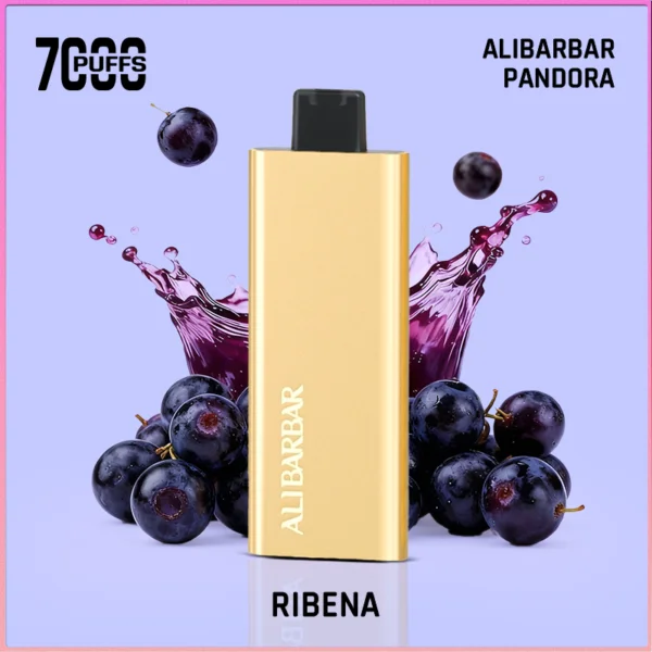 Ribena & Alibarbar Pandora 7000 Puffs Disposable Vape