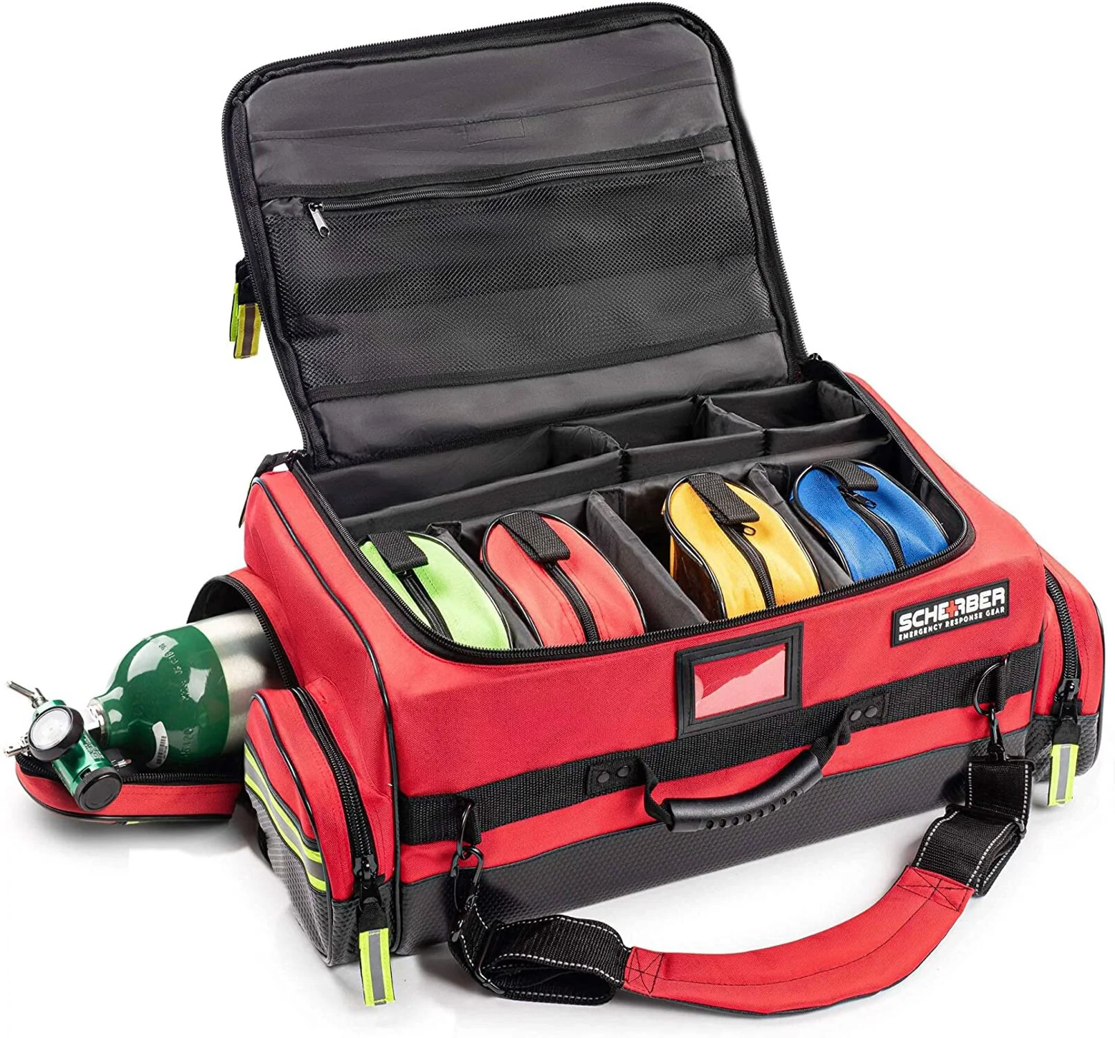 Scherber Ultimate First Responder Trauma kit O2 W/Bleeding Control - Fully Stocked - Image 4