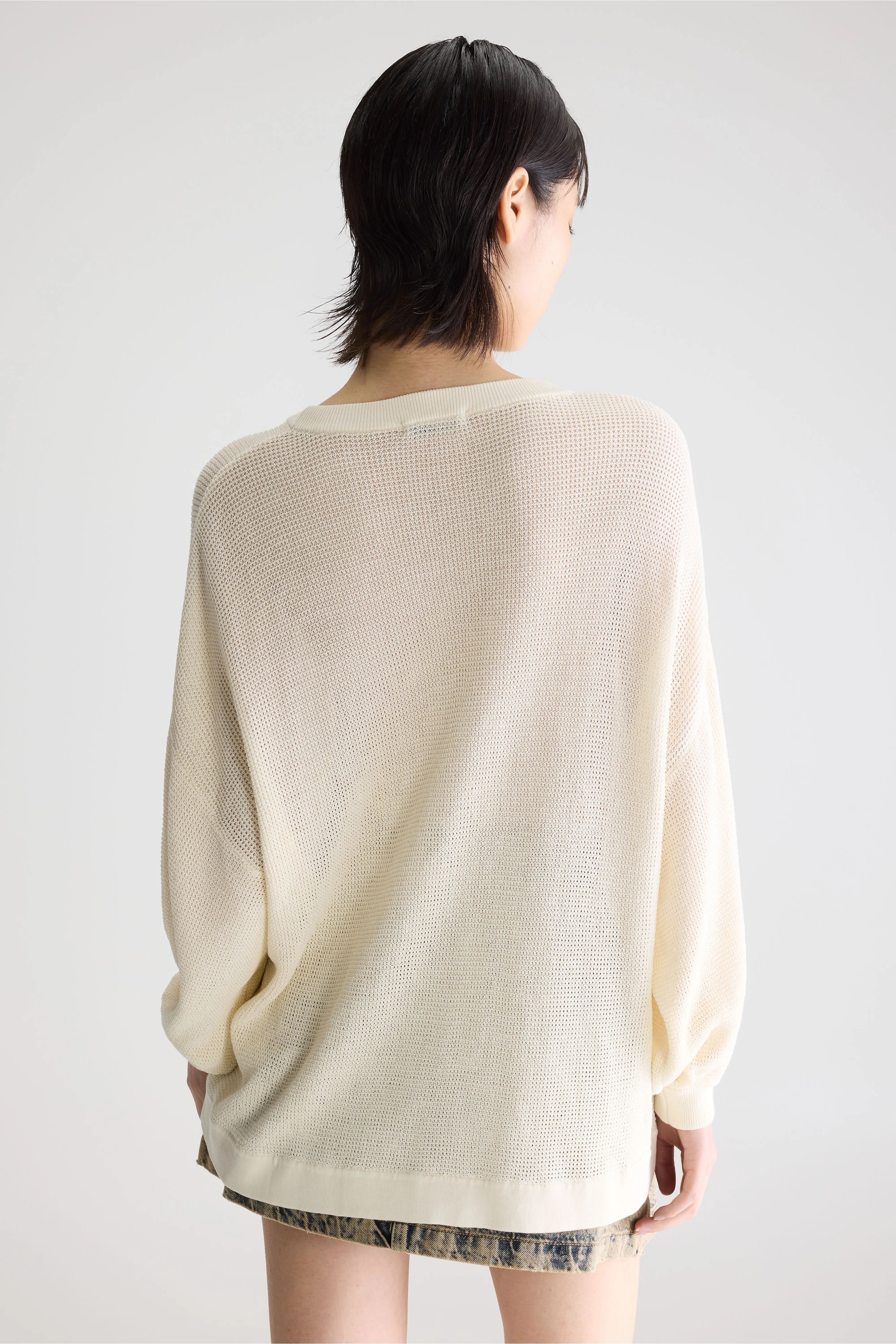 Bellerose Alie sheer knit sweater (261 / W / WHISPER)