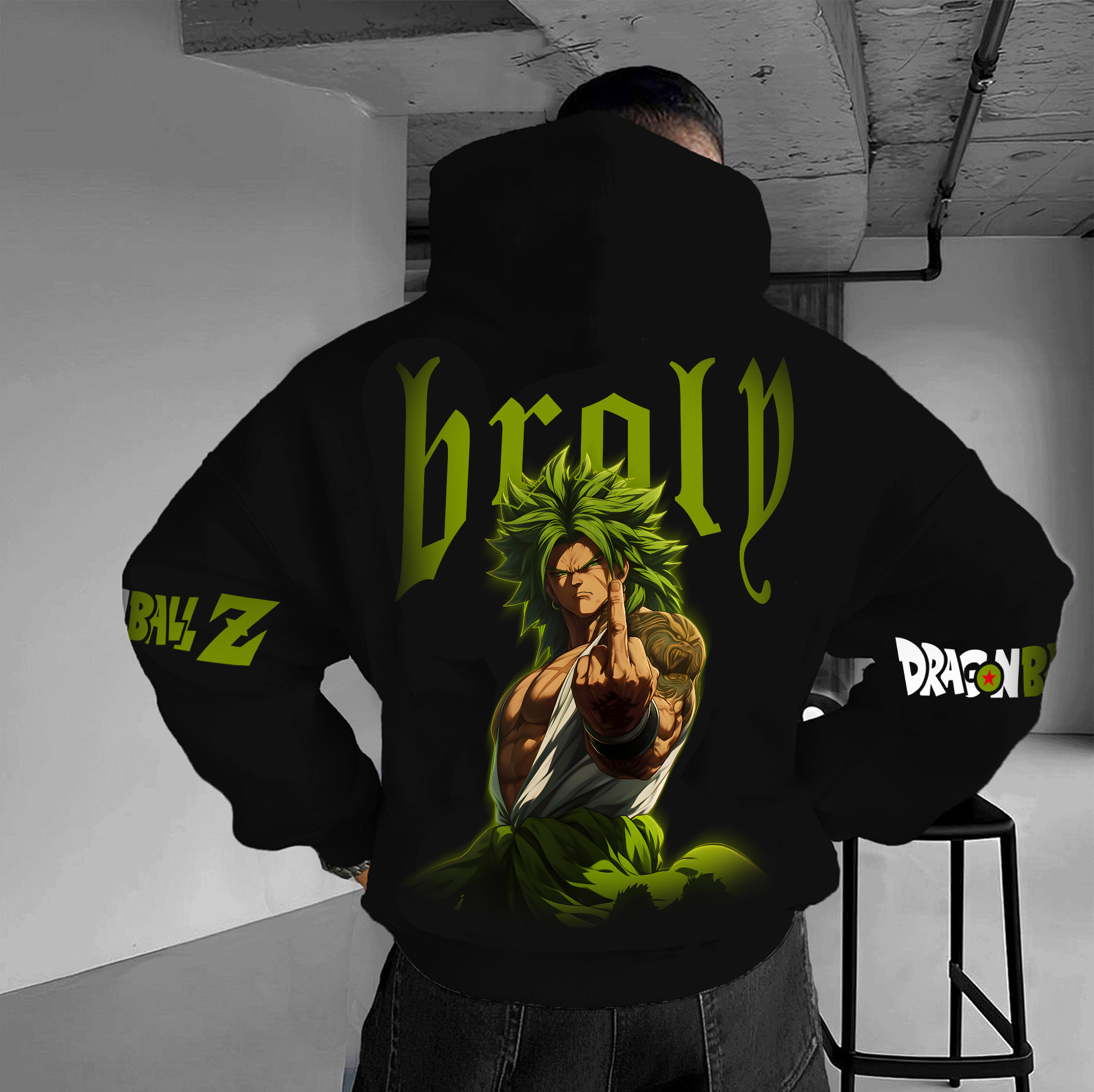 Unisex Anime Graphic Streetwear Vintage Hoodie