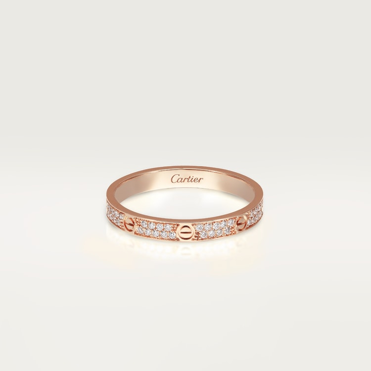 Replicate LOVE ring, mini model, paved(1:1 replica) - Original Replica Club