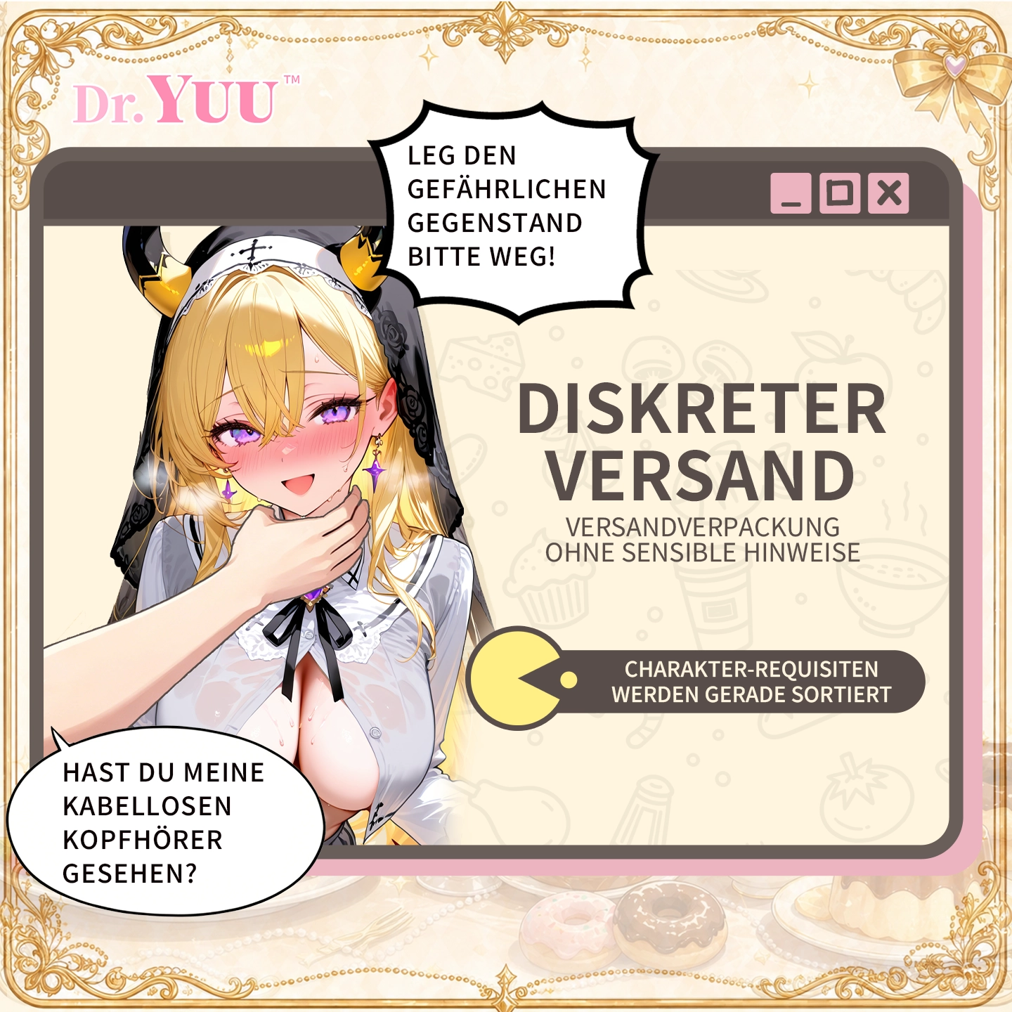 Maße des Dr.YUU Riana Mundmasturbators