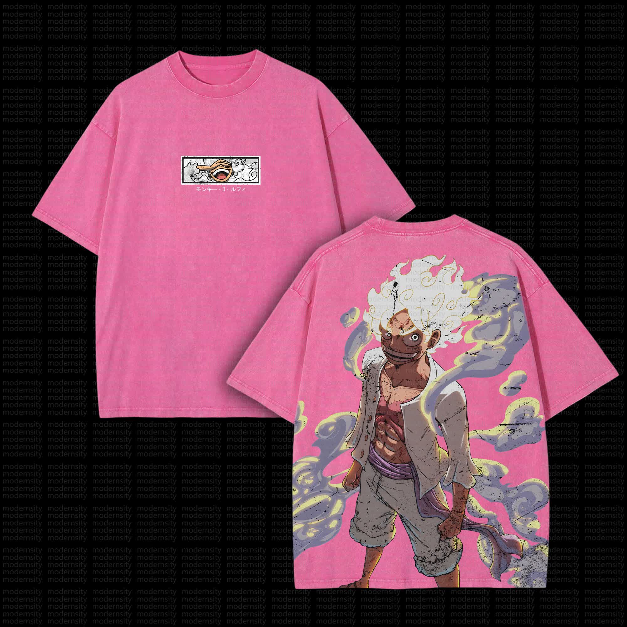 Unisex “Comicssoul” Anime Series Casual Washed T-shirt