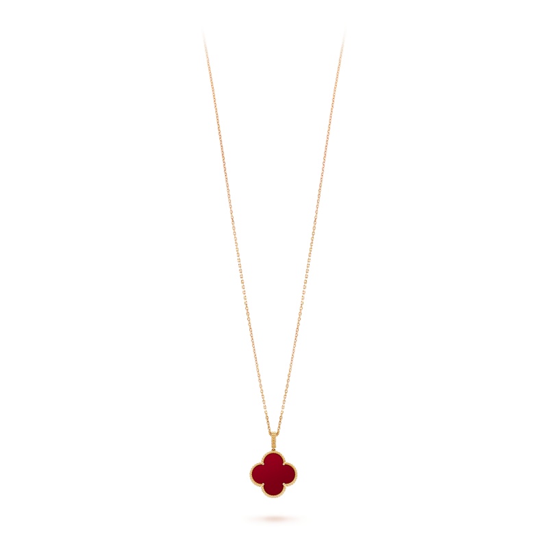 Replicate Magic Alhambra long necklace, 1 motif(1:1 replica) - Original Replica Club