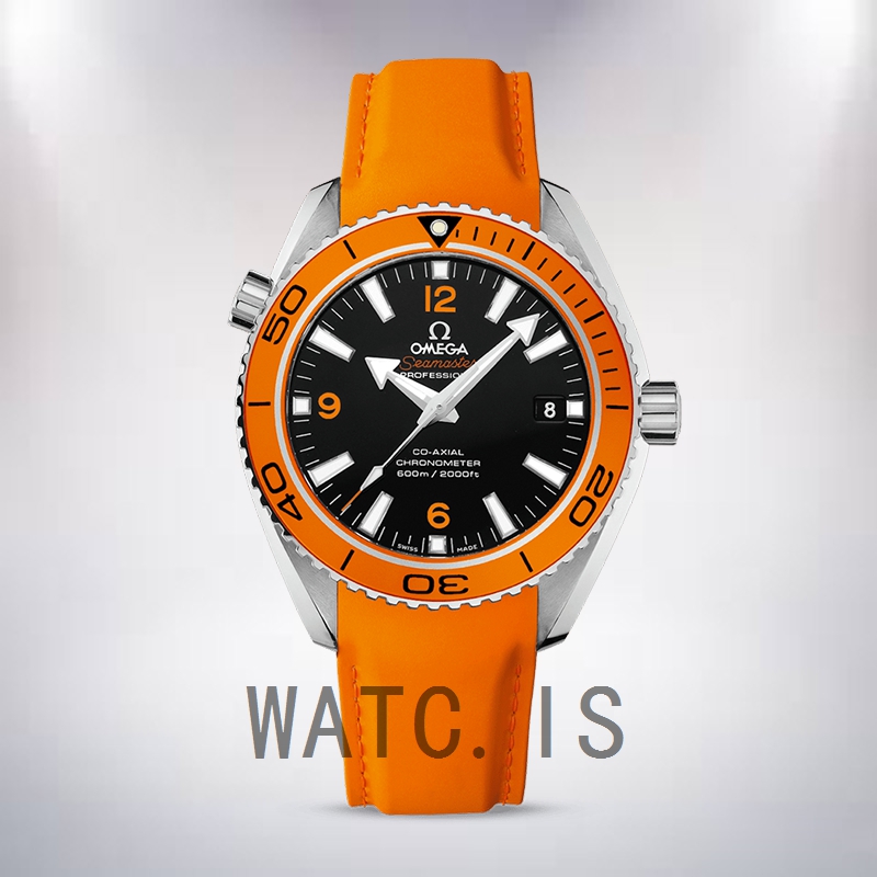 Omega Seamaster Men 232.32.42.21.01.001 41mm Black Dial Rubber Band