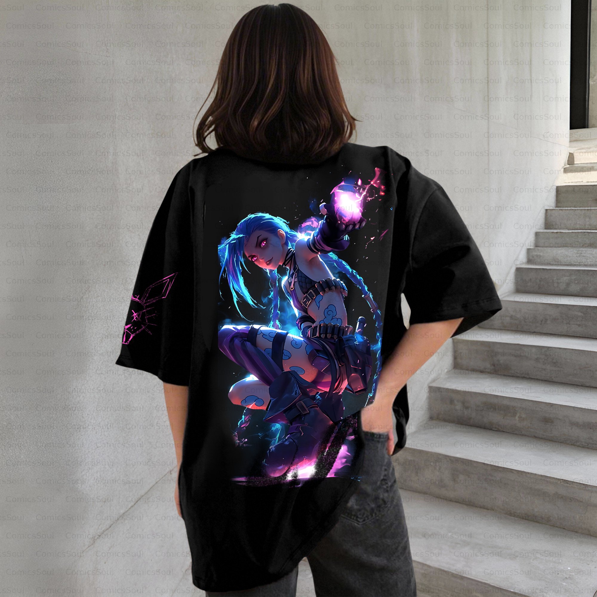 Unisex Anime Inspired Vintage T-Shirt