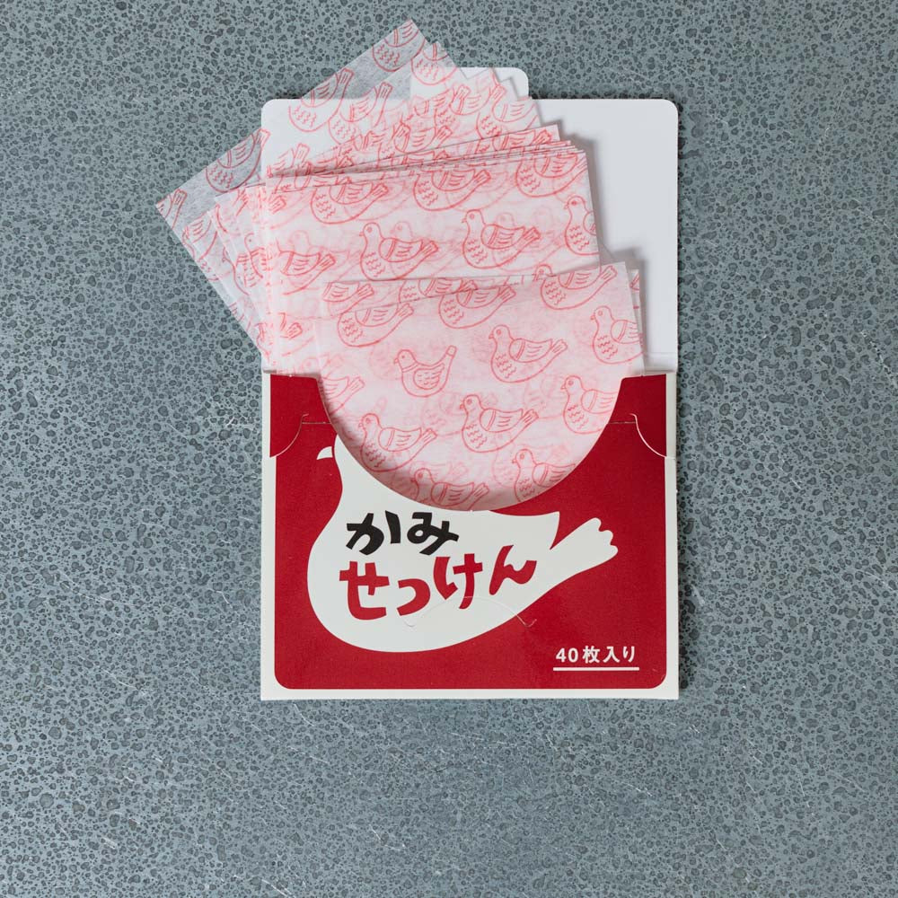 Papier savon - Neutre Rouge