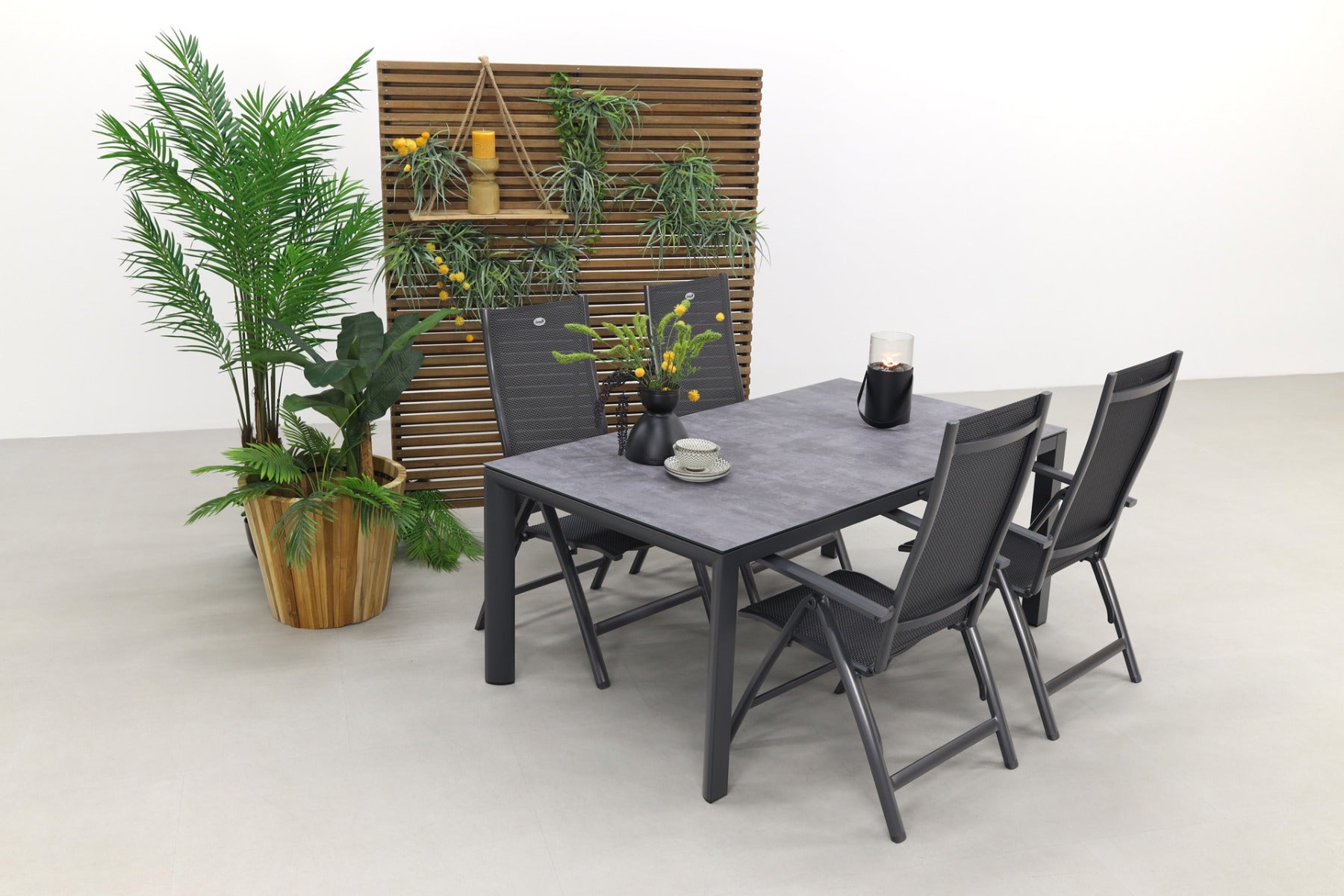 Hartman Roma Baltimor 180 cm. verstelbare tuinset - 5-delig