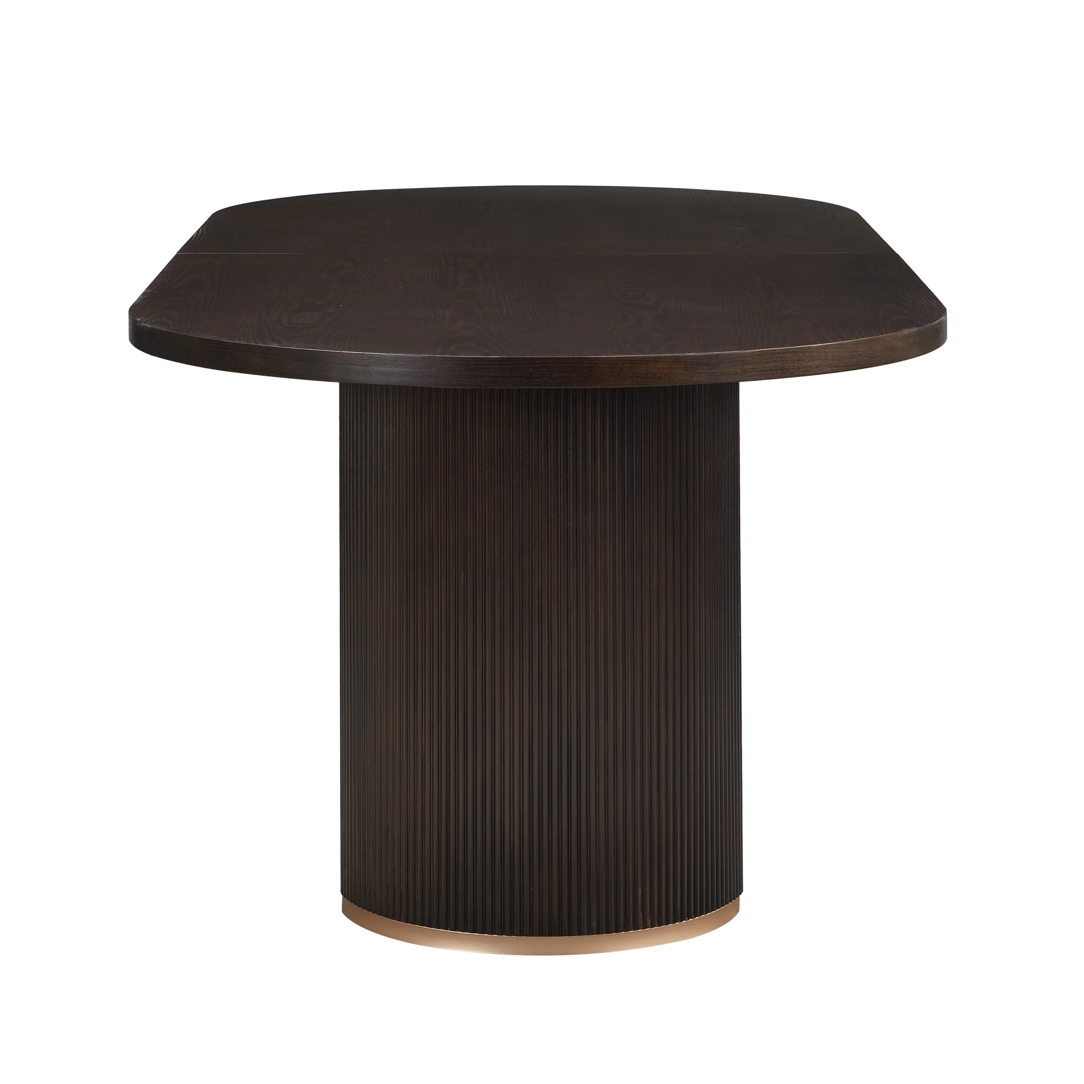 Christopher Knight Home Minimalist 88- Oval Dining Table for 4-6, Espresso - Image 9