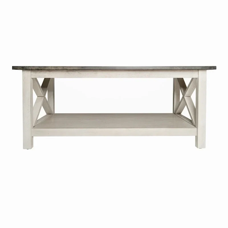Classic Solid Wood Farmhouse Coffee Table