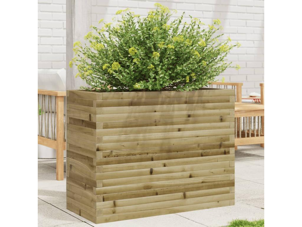 Decoratodo madera de pino impregnada 90x40x68,5 cm