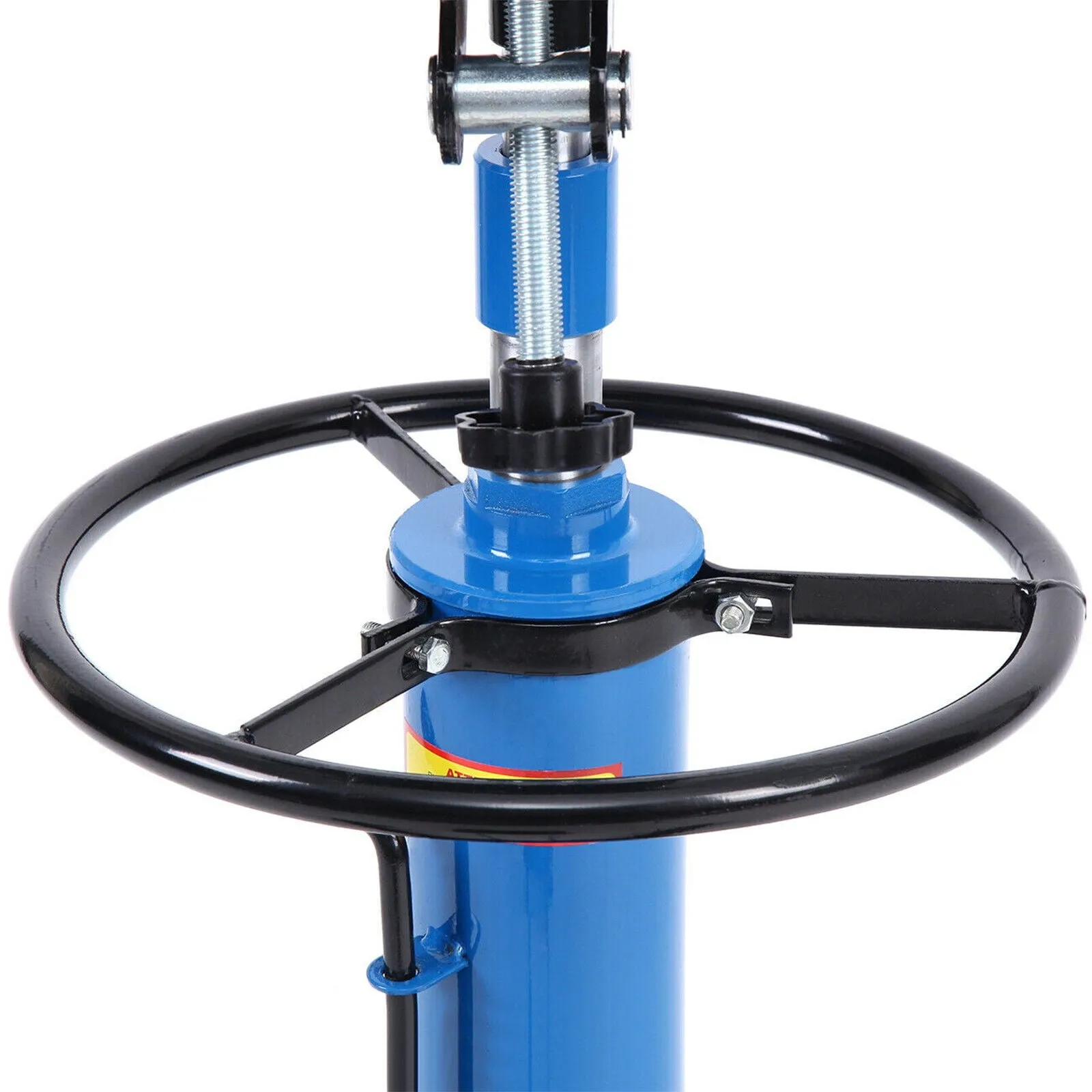 1660 Pounds Hydraulic Car Transmission Jack Vertical Lift with 360° Swivel Wheel Pedal ,Blue,33