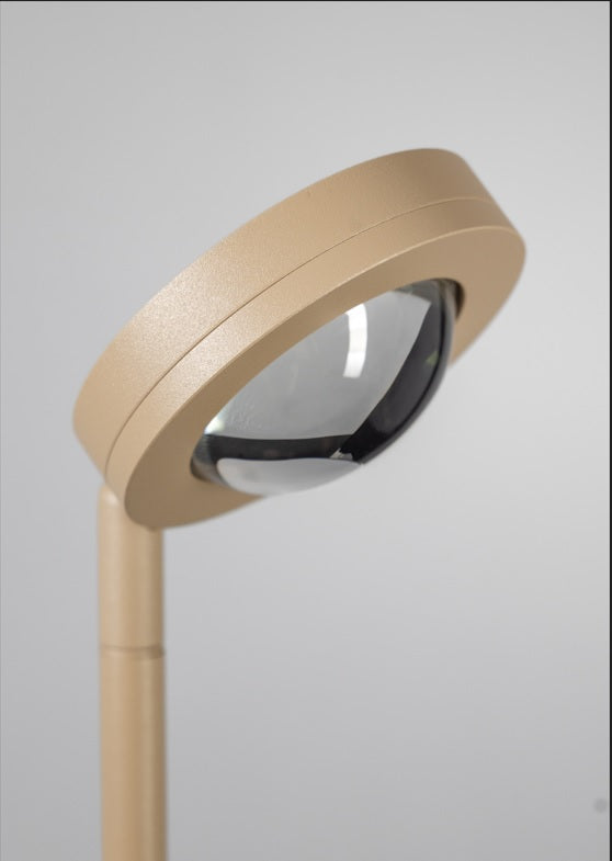 ETH Vloerlamp Jake Round Anodic Zand met Lens 3-Step Dimmer 9 Watt 1