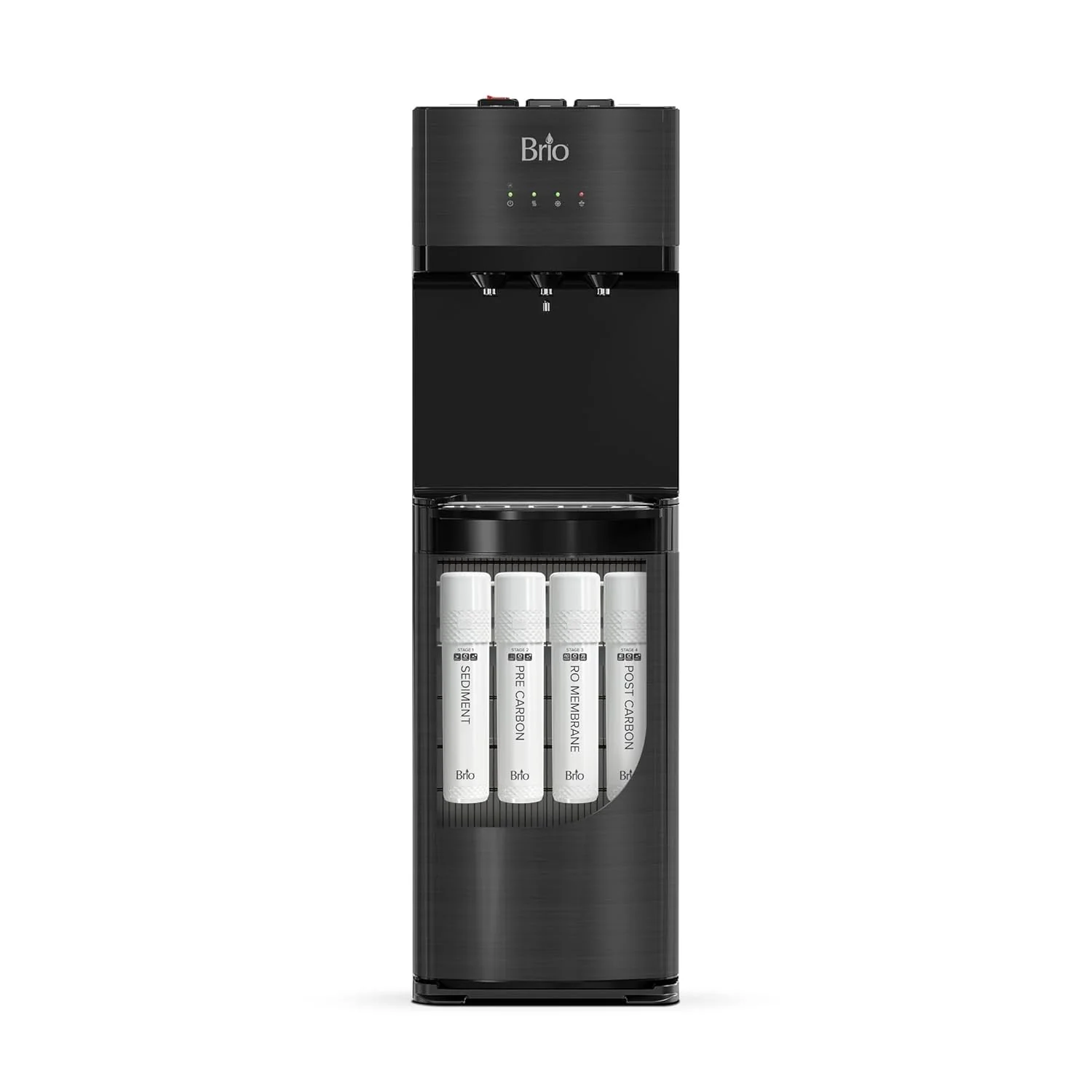 Brio Self Cleaning Bottleless Water Cooler Dispenser Stainless Steel Drinking Water Filter