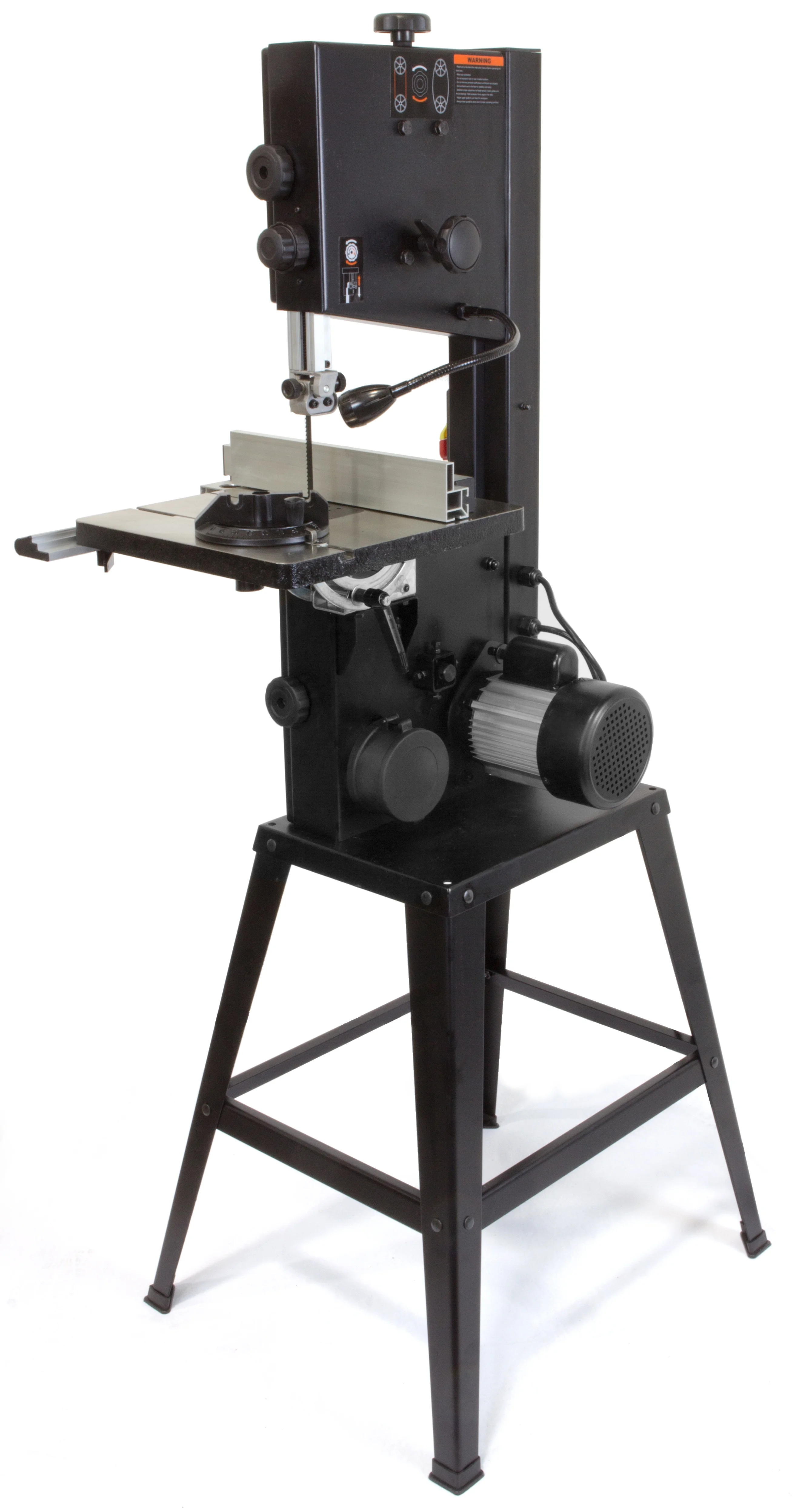 Wen 3.5 Amp 10-inch Two-Speed Band Saw with Stand and Worklight BA3962 - Image 3