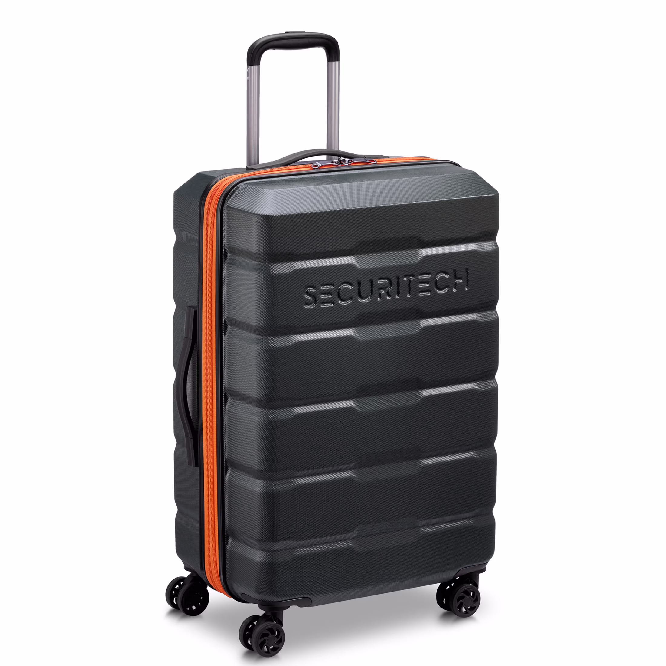 Securitech by Delsey, Citadel 31" Large Checked Hardside Spinner Luggage Green - Image 4
