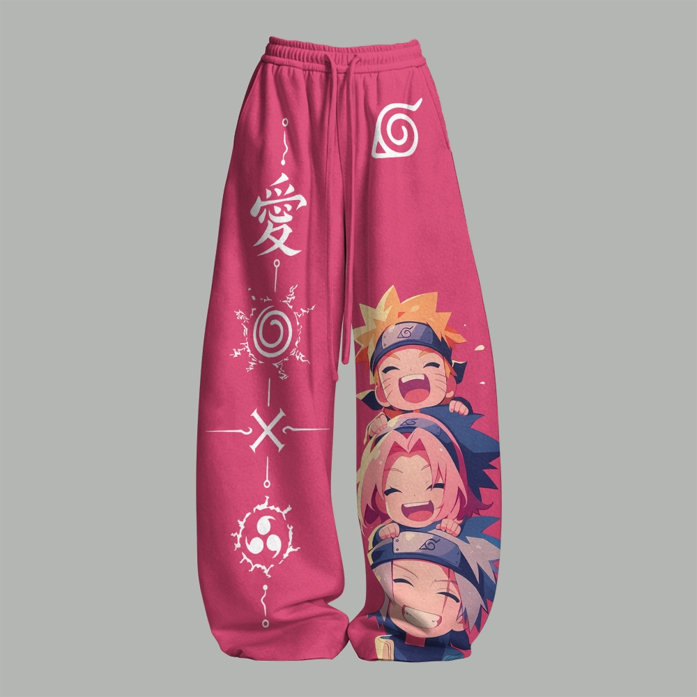 NARUTO Top & Elasticated Trousers Two-Piece Set