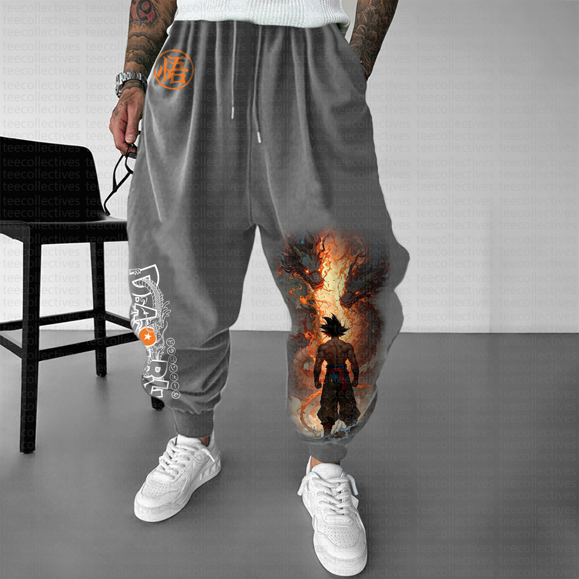Unisex Anime Inspired Vintage Pants丨DragonBALL