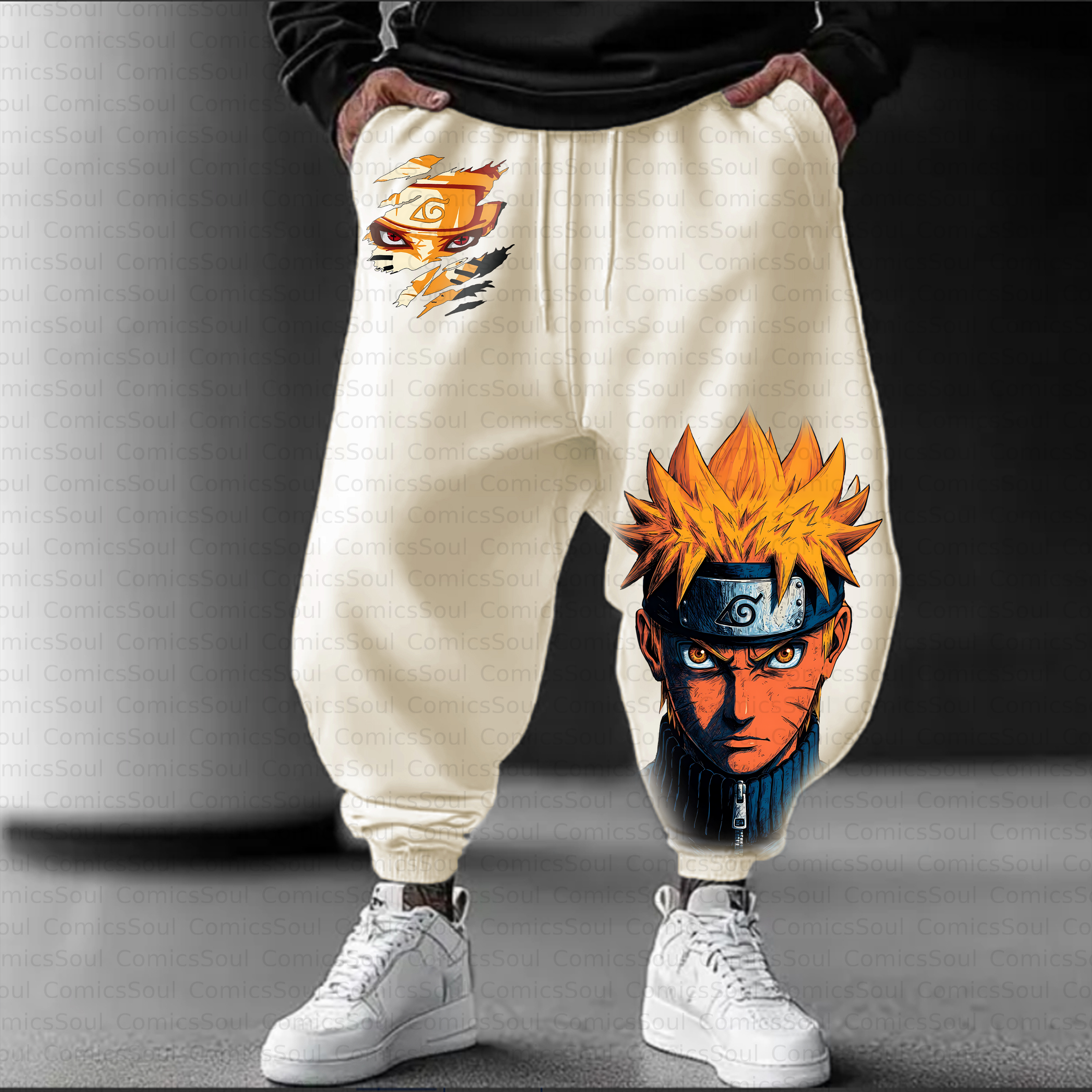 Unisex Casual Anime Streetwear Pant