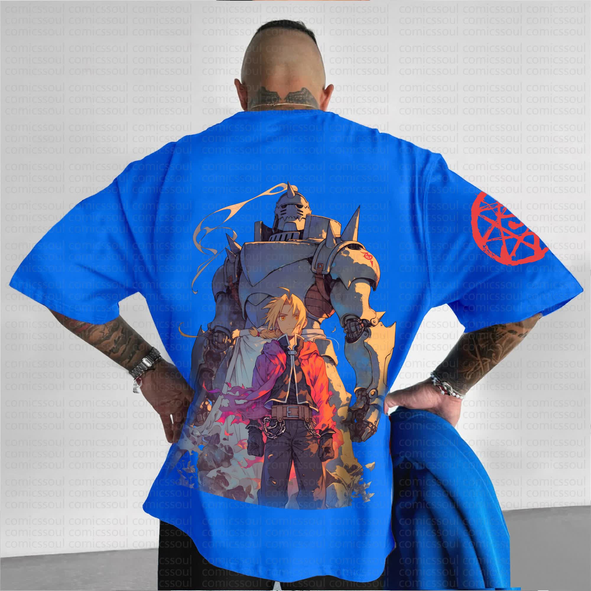 Unisex Anime Inspired Vintage T-Shirt | Comicssoul