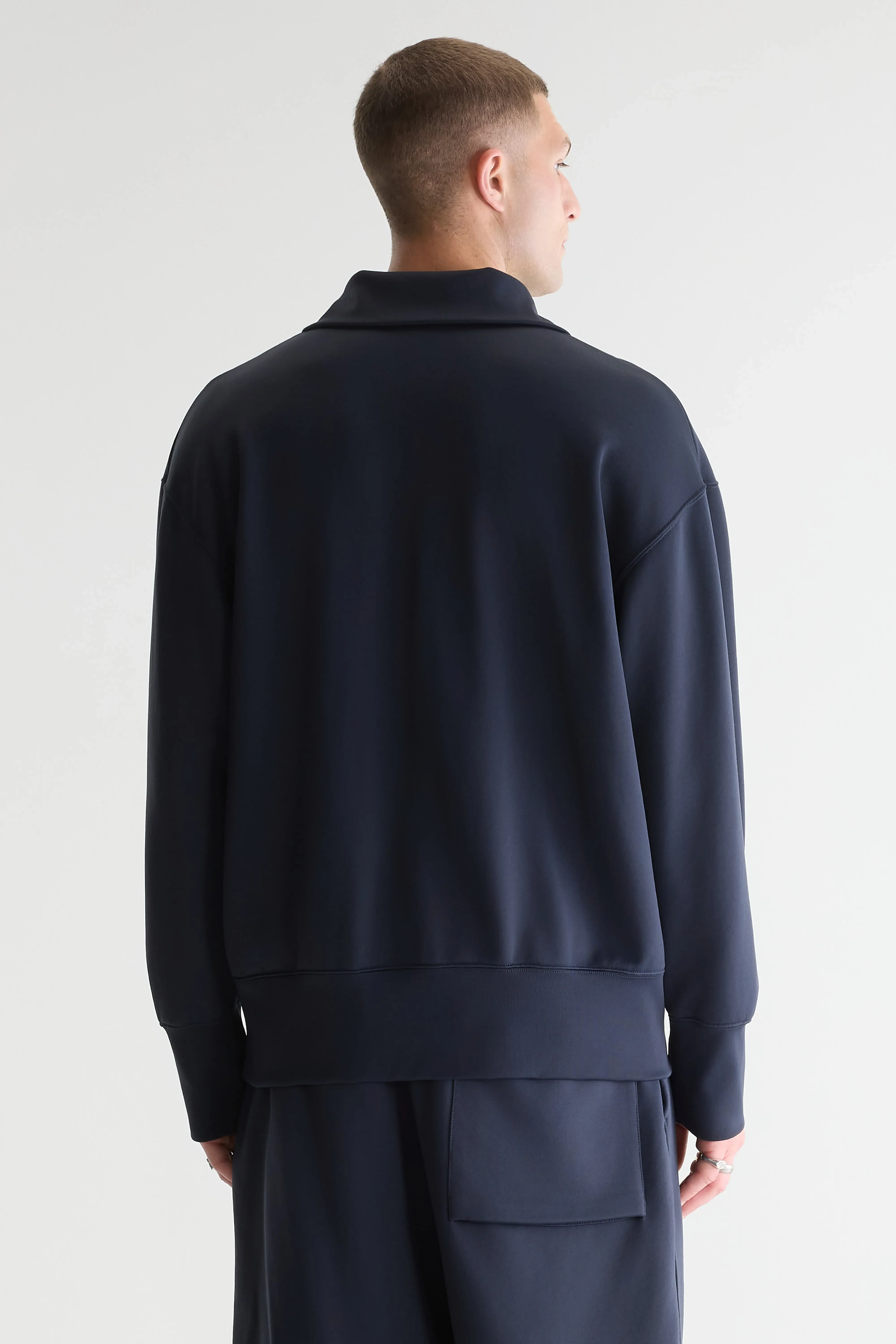 Bellerose Faber half-zip sweatshirt (261 / M / DARK NAVY)