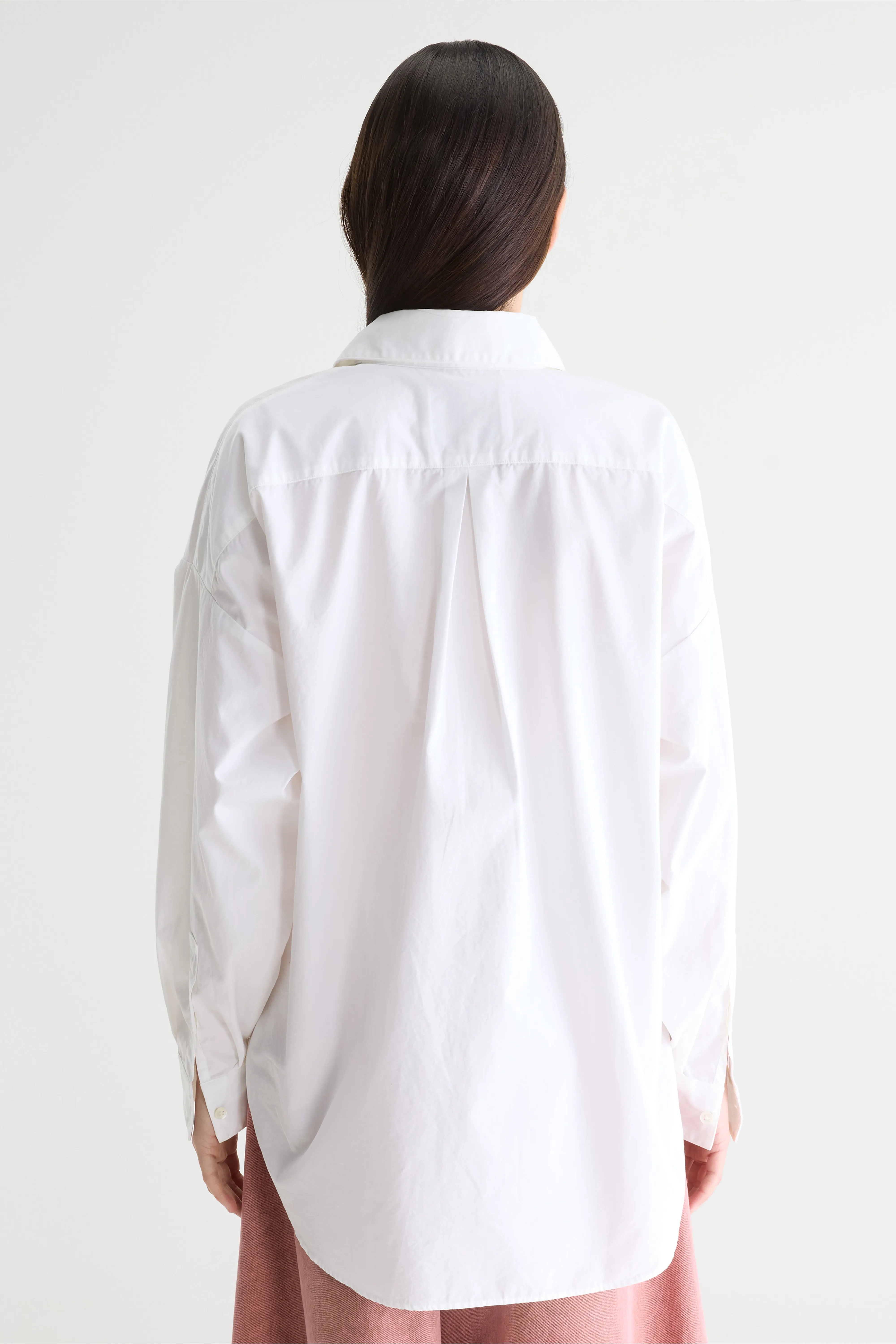 Bellerose Giorgia white poplin shirt (252 / W / WHITE)