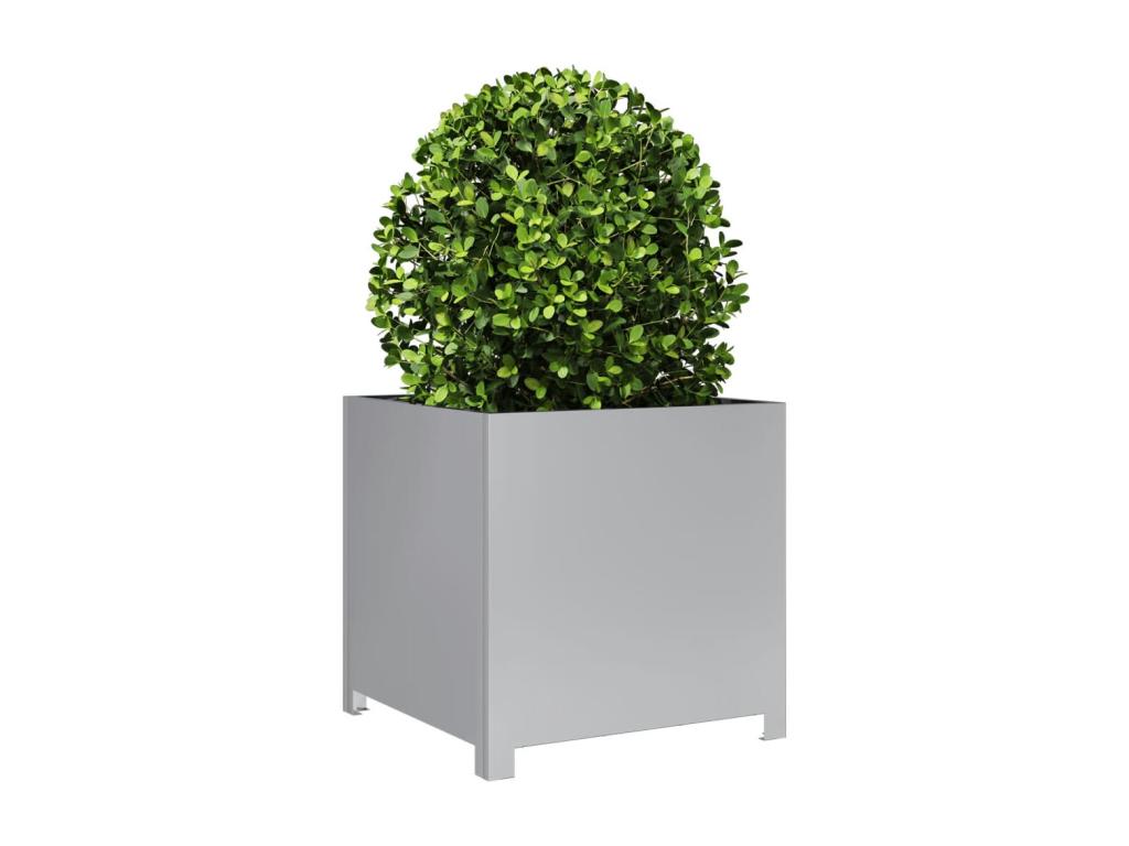 Decoratodo de acero galvanizado 50x50x50 cm