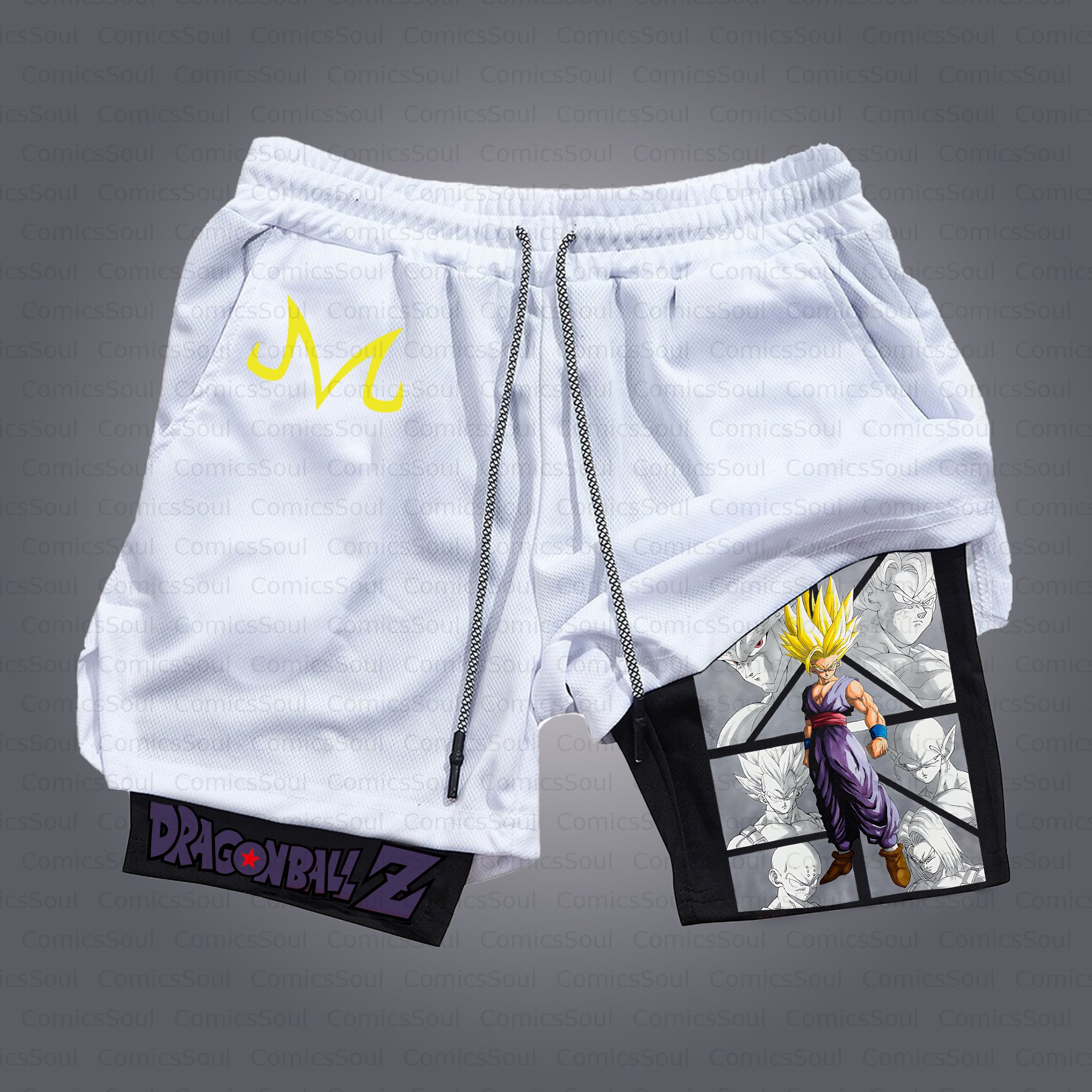 Unisex Casual Anime Style Shorts