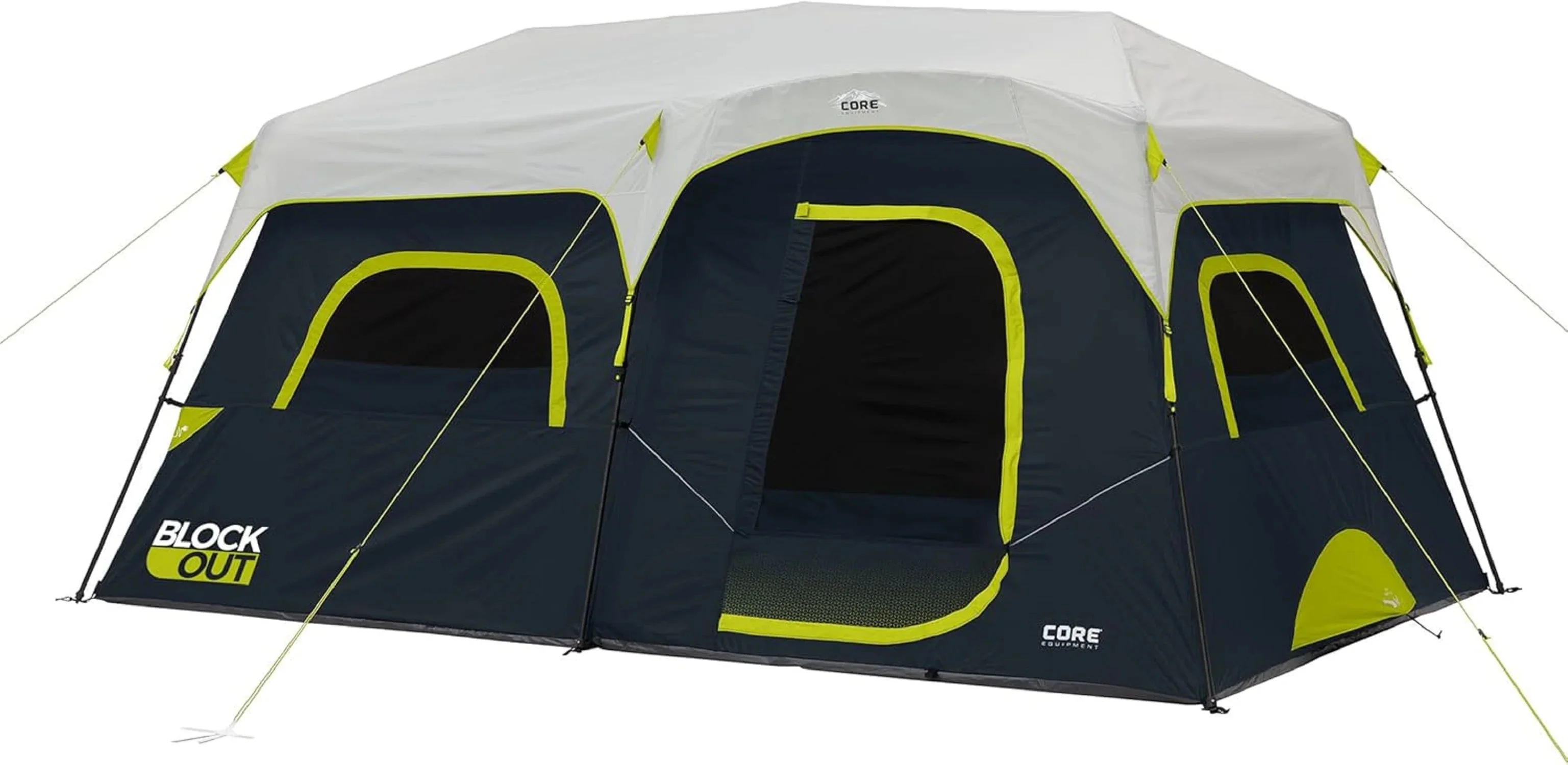 Core Equipment 9-Person Instant Cabin Blockout Tent - 40343