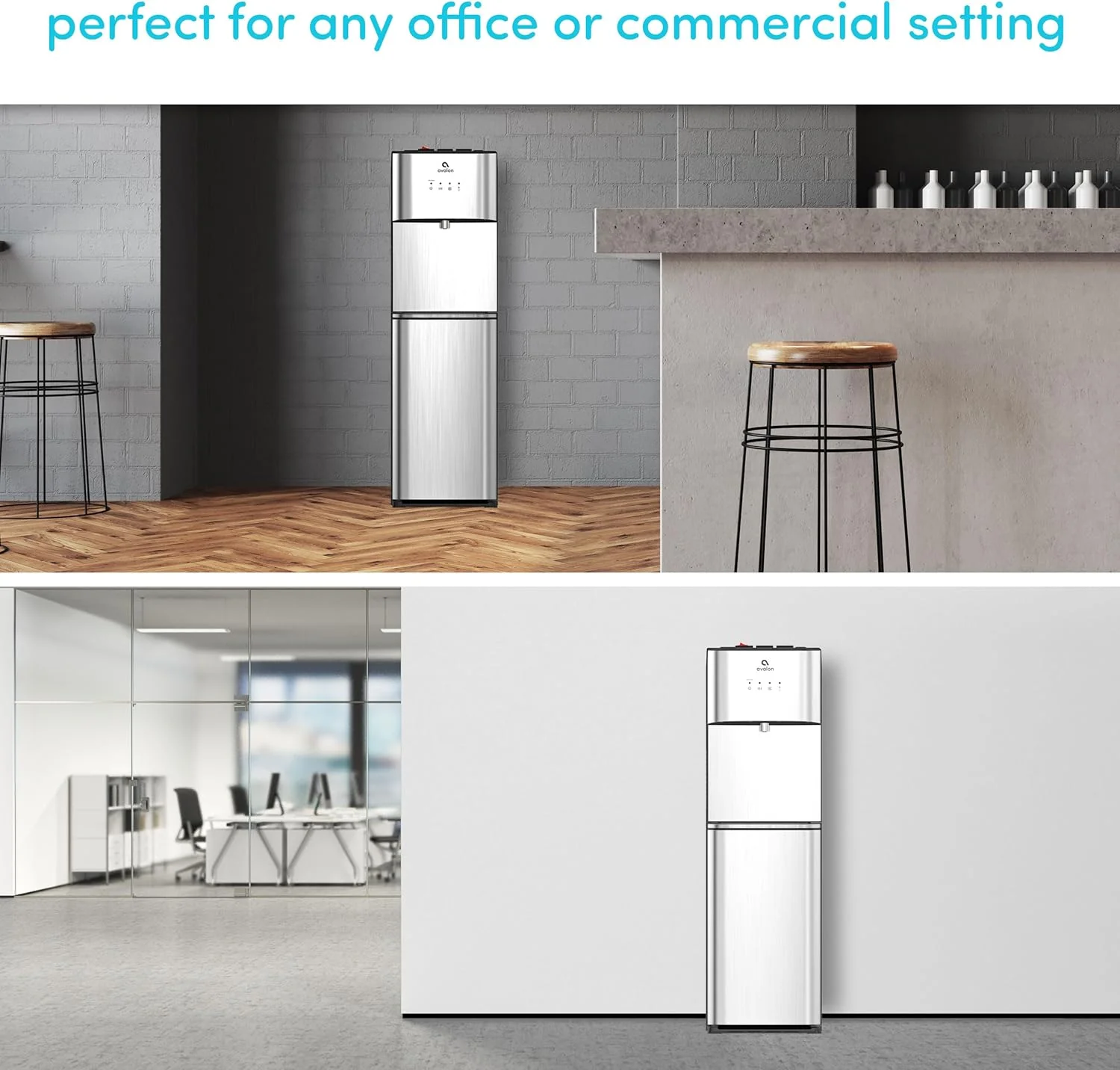 Avalon Self Cleaning Bottleless Water Cooler Water Dispenser 3 Temperature Settings