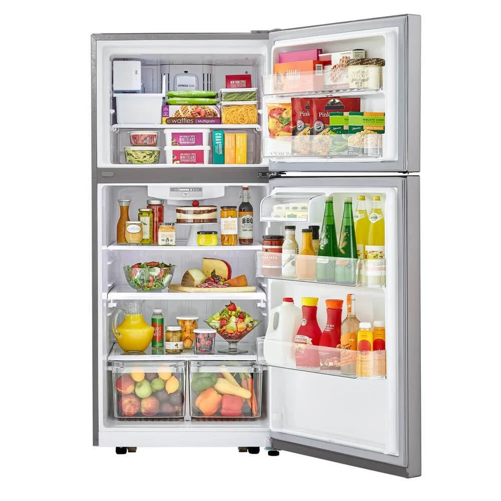 LG LTCS20030S 20 Cu. ft. Stainless Top Freezer Refrigerator - New - Image 4