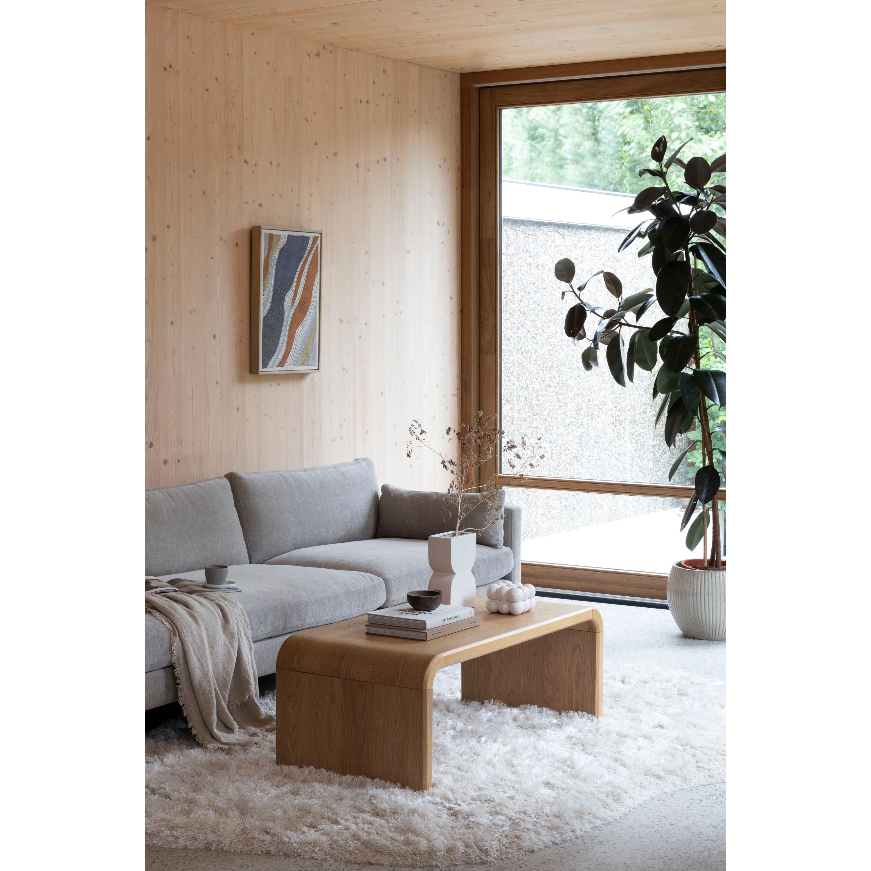 Zuiver Brave Salontafel Hout - Bruin