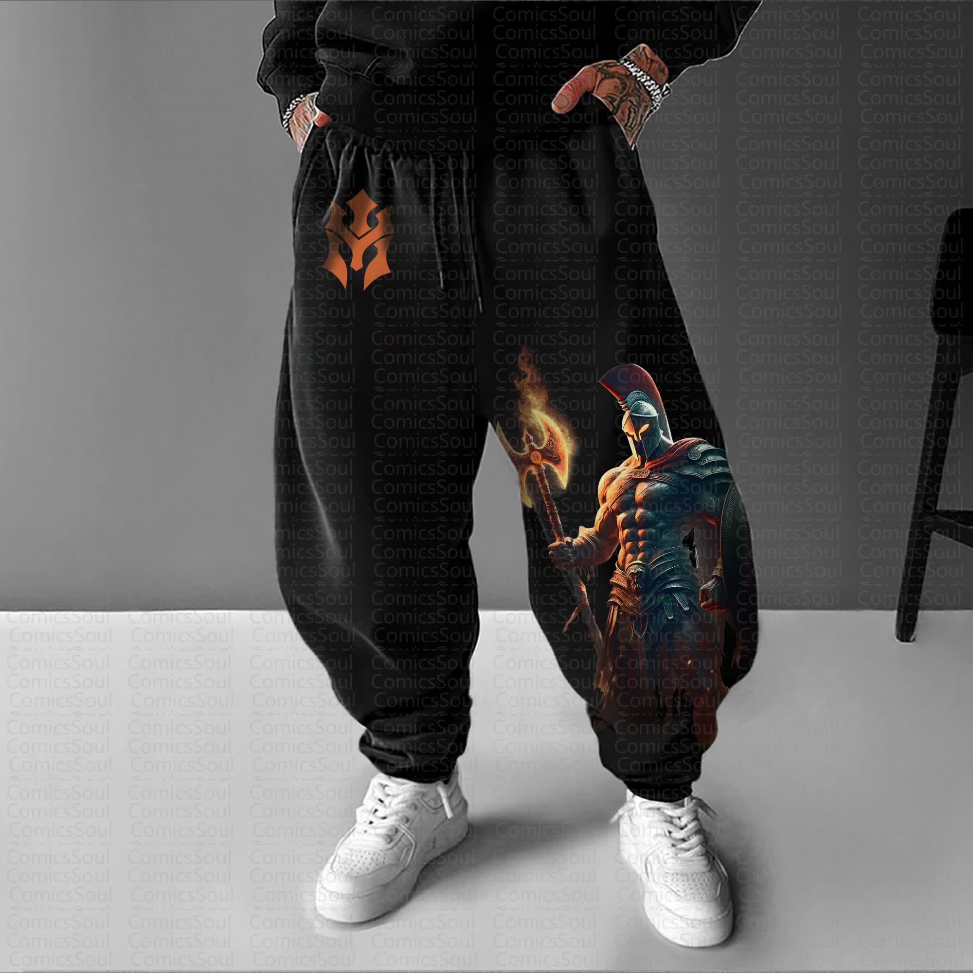 Unisex Anime Inspired Vintage Pants丨Comicssoul