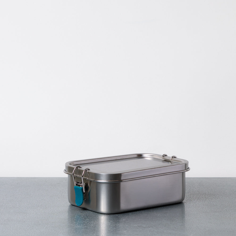 Lunch box en inox - Bleu abysse