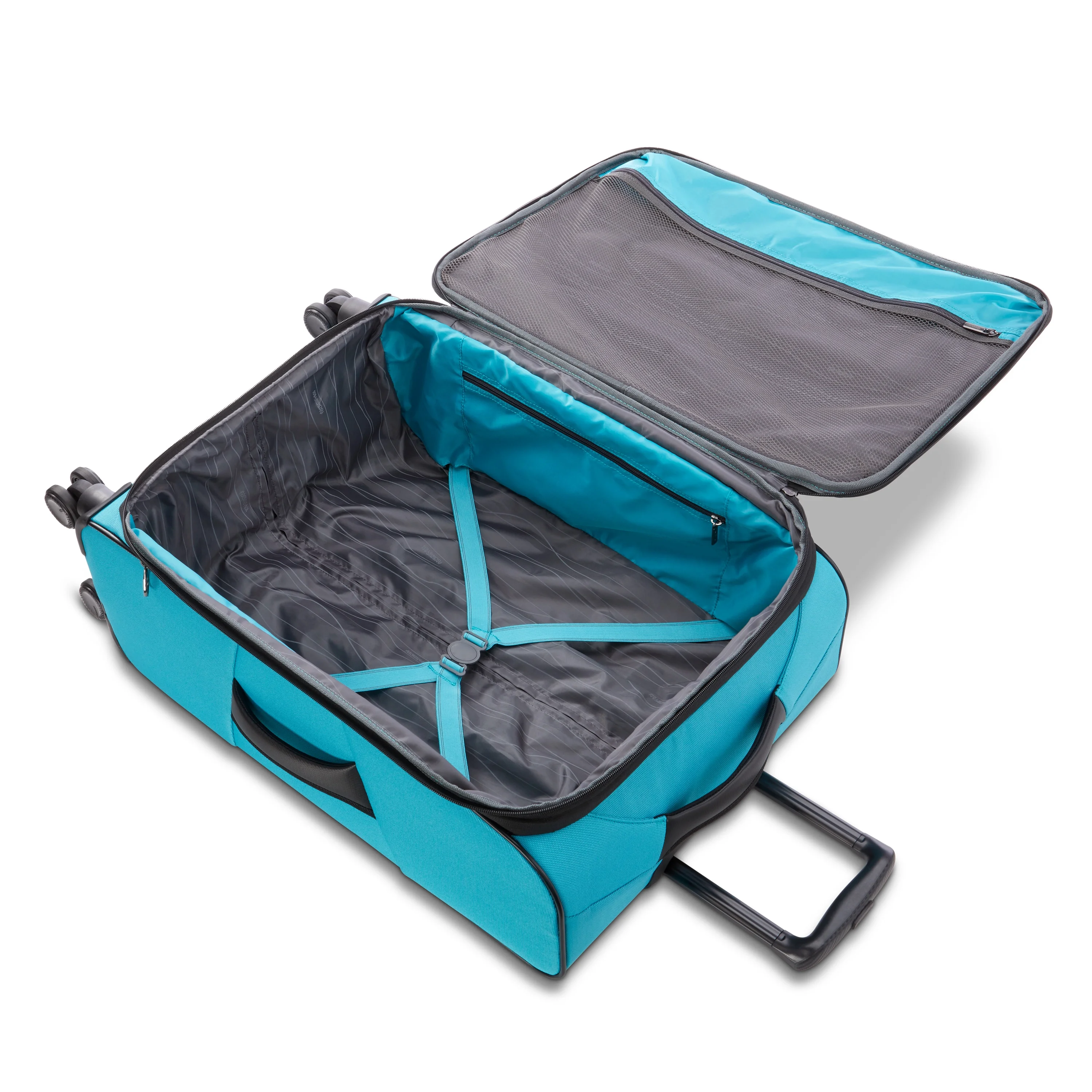 American Tourister X-Lite 3-Piece Luggage Set with Spinner Wheels - Light Grey - Image 40