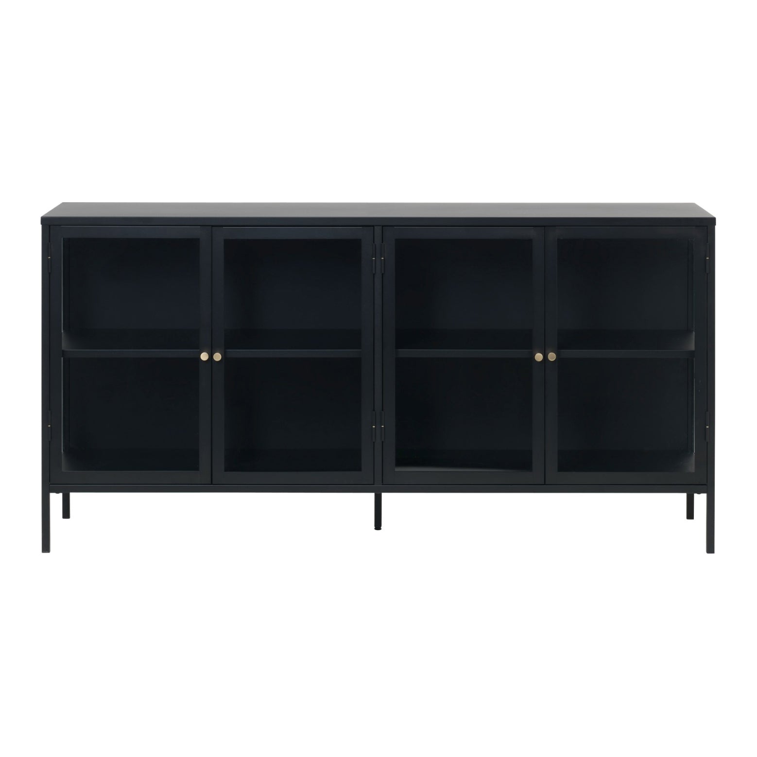 Blokker Fort Dressoir 4-Deurs - Zwart