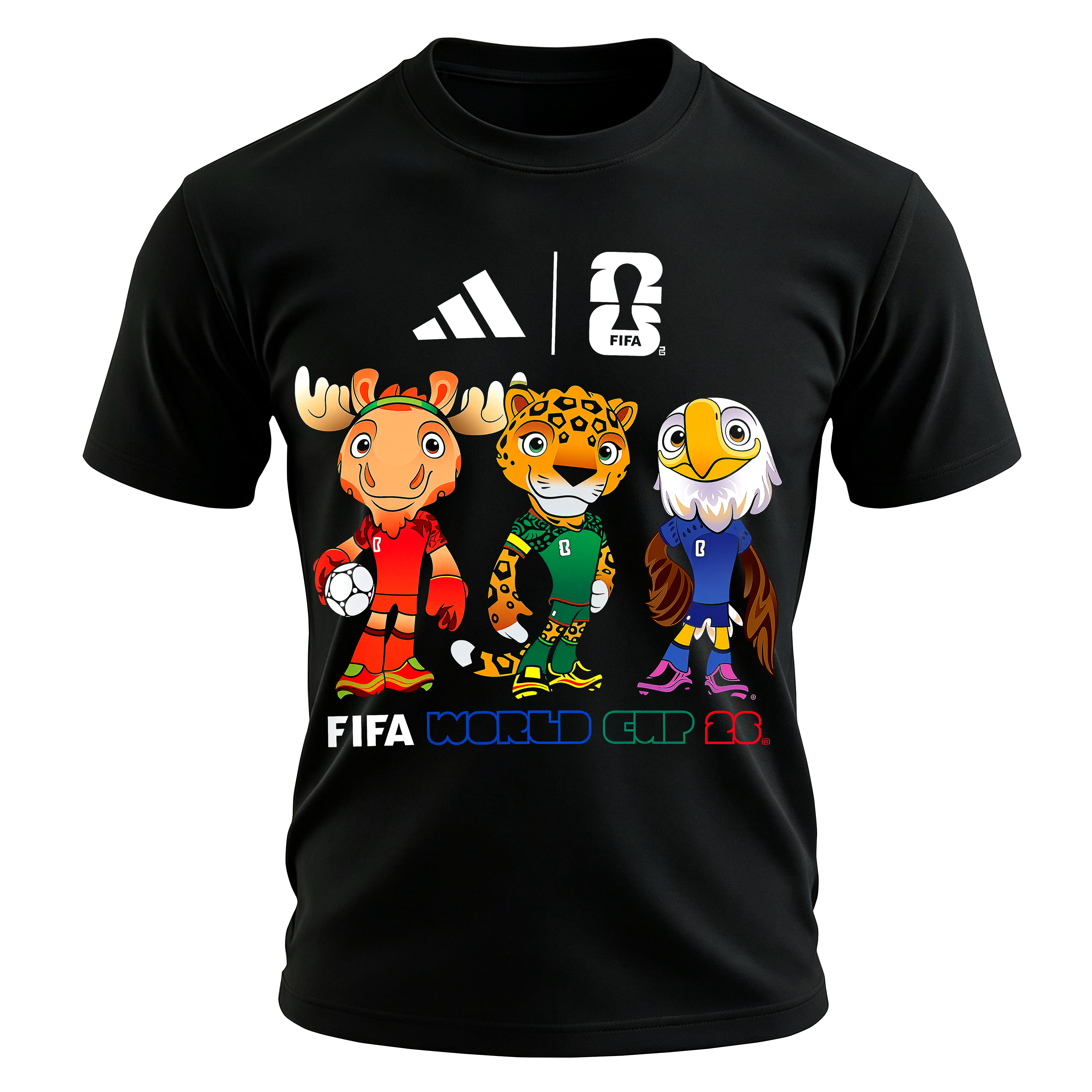 FIFA World Cup 2026 Printed Oversized Unisex T-shirt