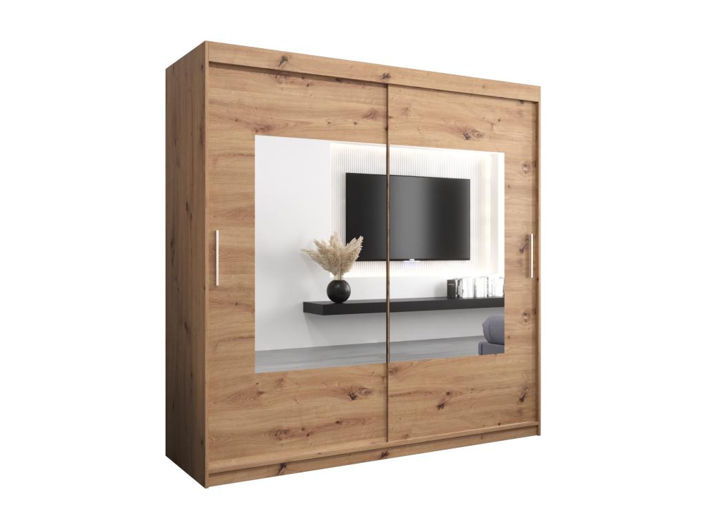 Armario Habitarluz de puertas correderas 200/200/62 2 puertas (artisan/artisan) 63853WVFR