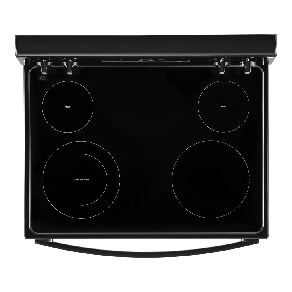Whirlpool 30 in. 5.3 cu. ft. 4-Burner Electric Range in Black with Storage Drawer - Image 2
