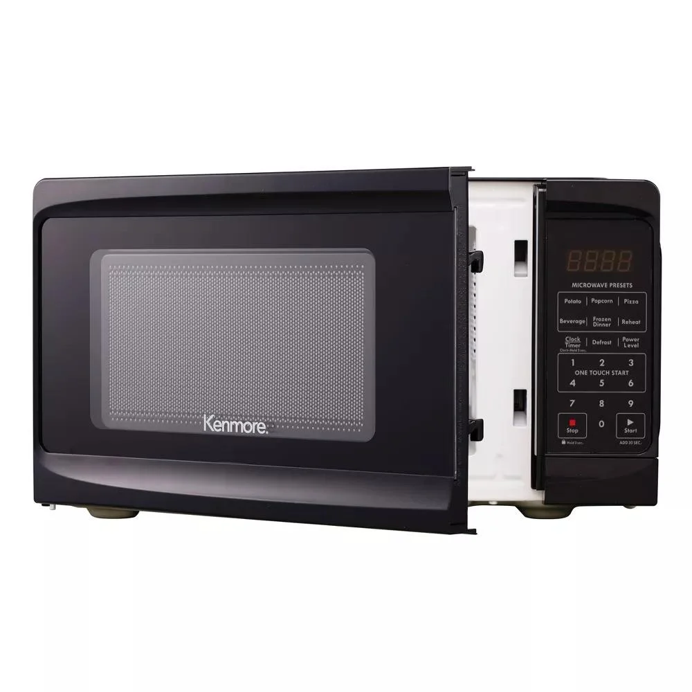 Kenmore 0.7 cu-ft Microwave - Black - Image 6