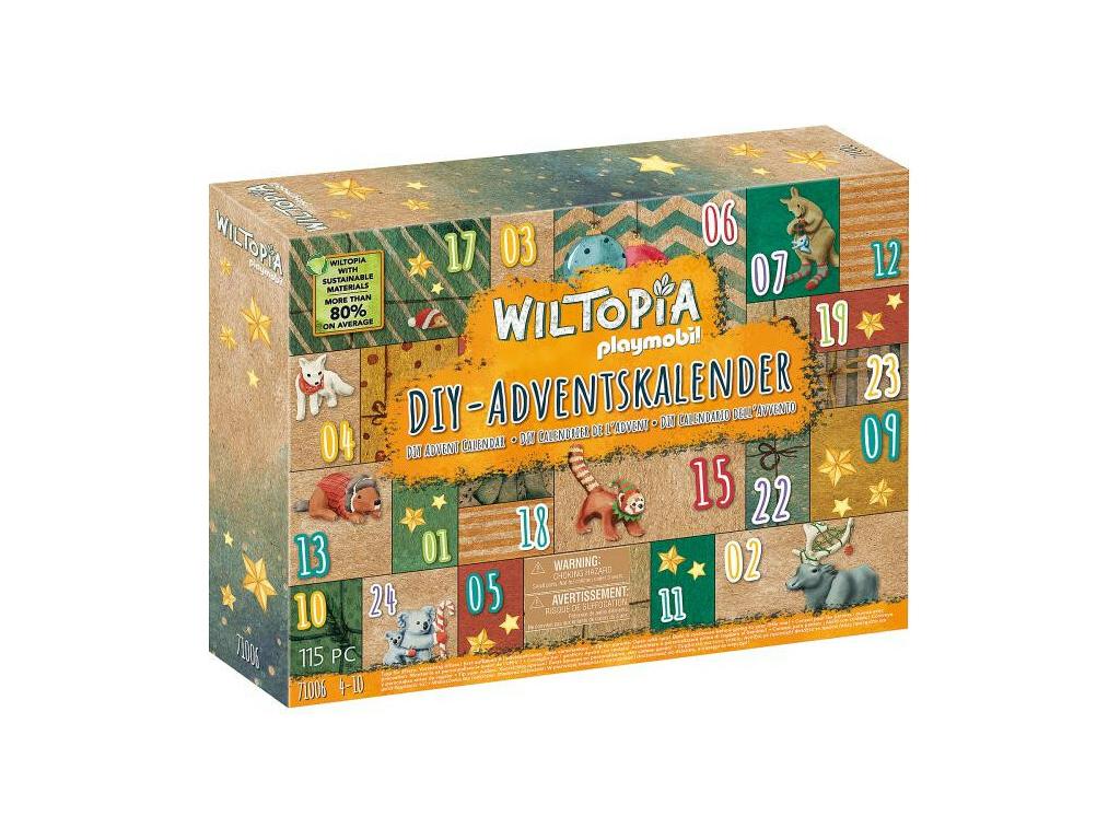 Playmobil Wiltopia DIY Adventskalender: Tierische Weltreise (71006)