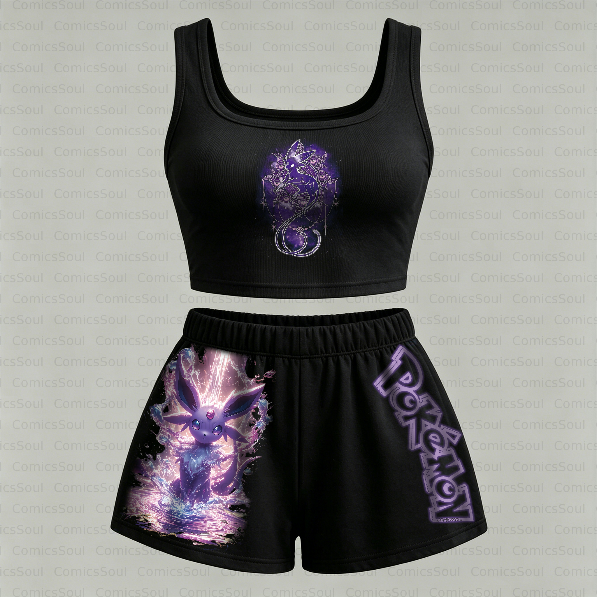 Pokémon Vest and shorts Two-Piece Set