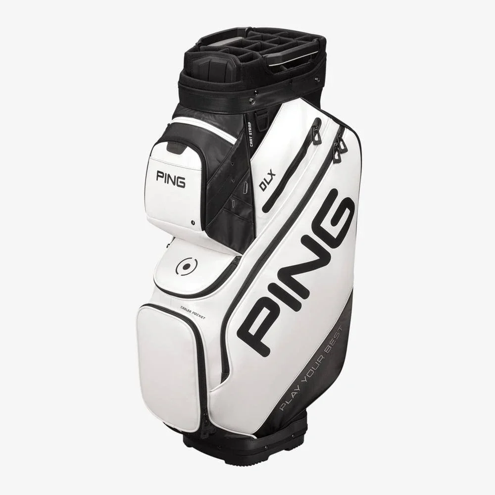 2025 DLX Cart Bag (White)