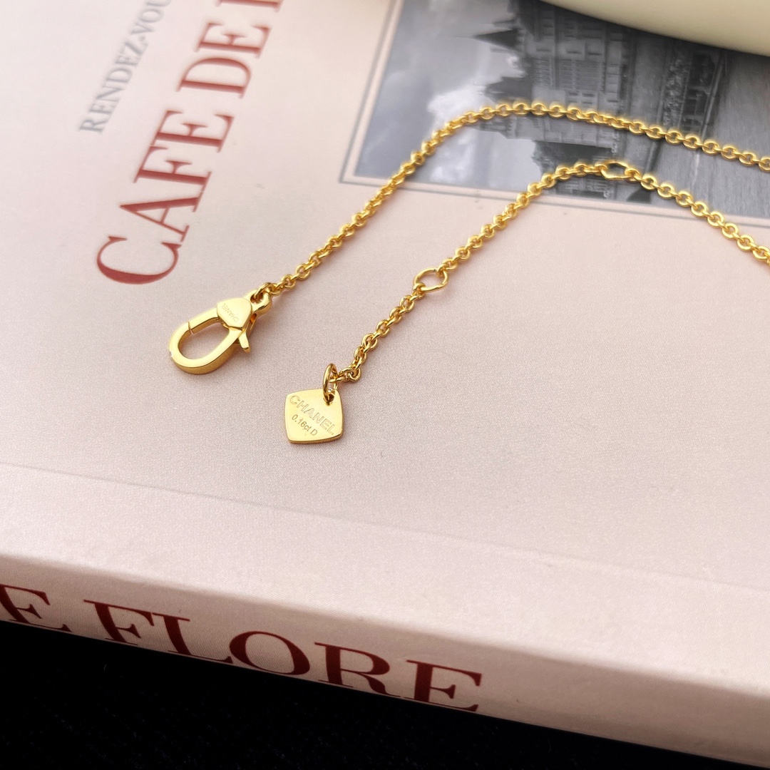 Chanel Coco Collier Necklaces Half Moon Style Three Colors Options - Original Replica Club