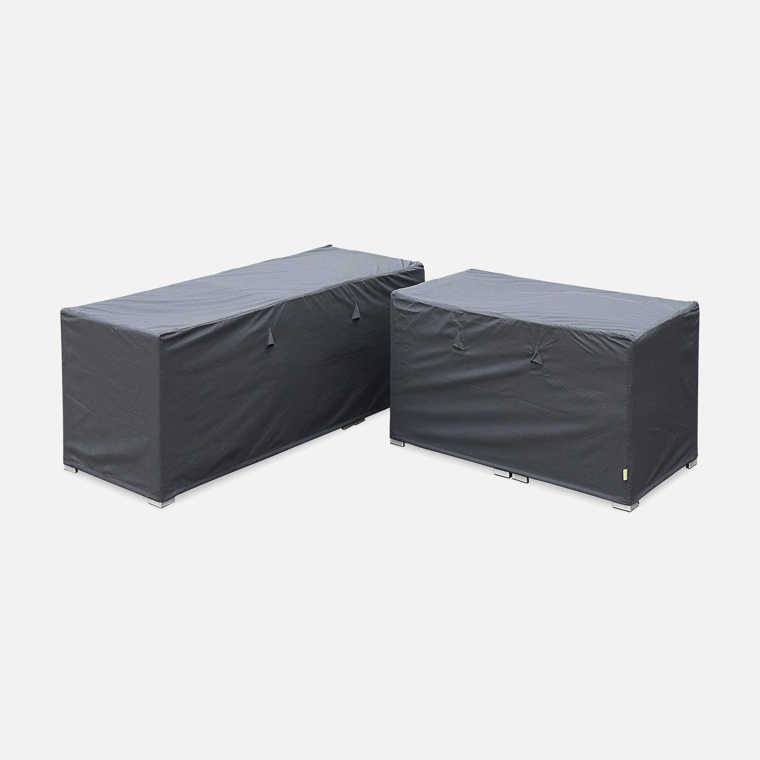 Napoli / Vittoria - Funda para muebles de jardín Napoli y Vittoria, set de 2