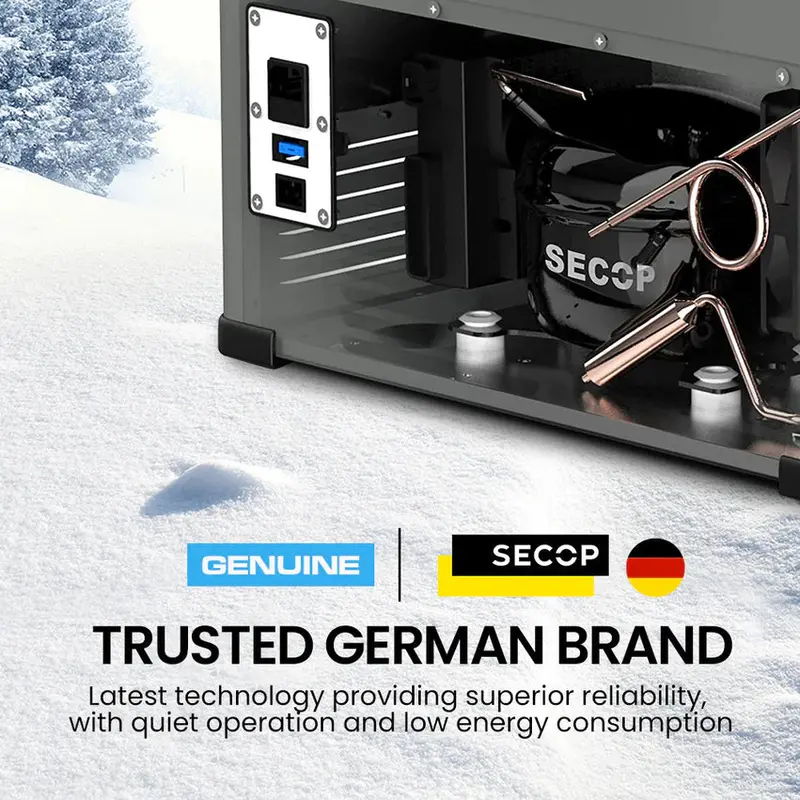 Gecko 75L Dual-Zone Portable Fridge Freezer - GK-FT7 - Image 2 Gecko 75L Dual-Zone Portable Fridge Freezer - GK-FT7 - Image 2