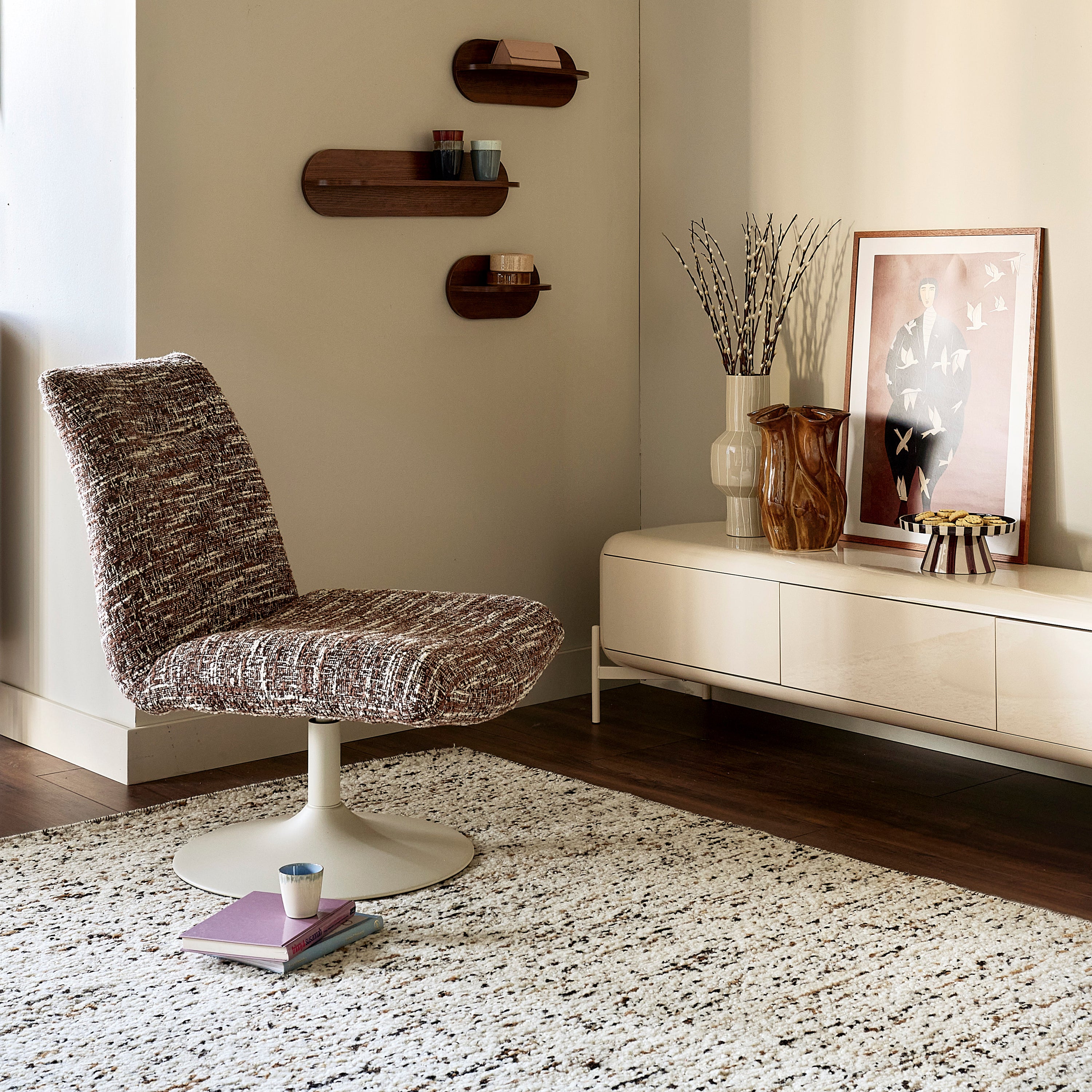 by fonQ Glinta Tv-meubel - Crème