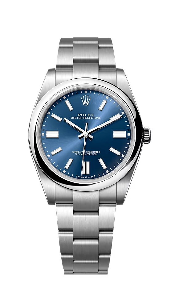 Replica Rolex Oyster Perpetual Blue Dial 124300 41mm