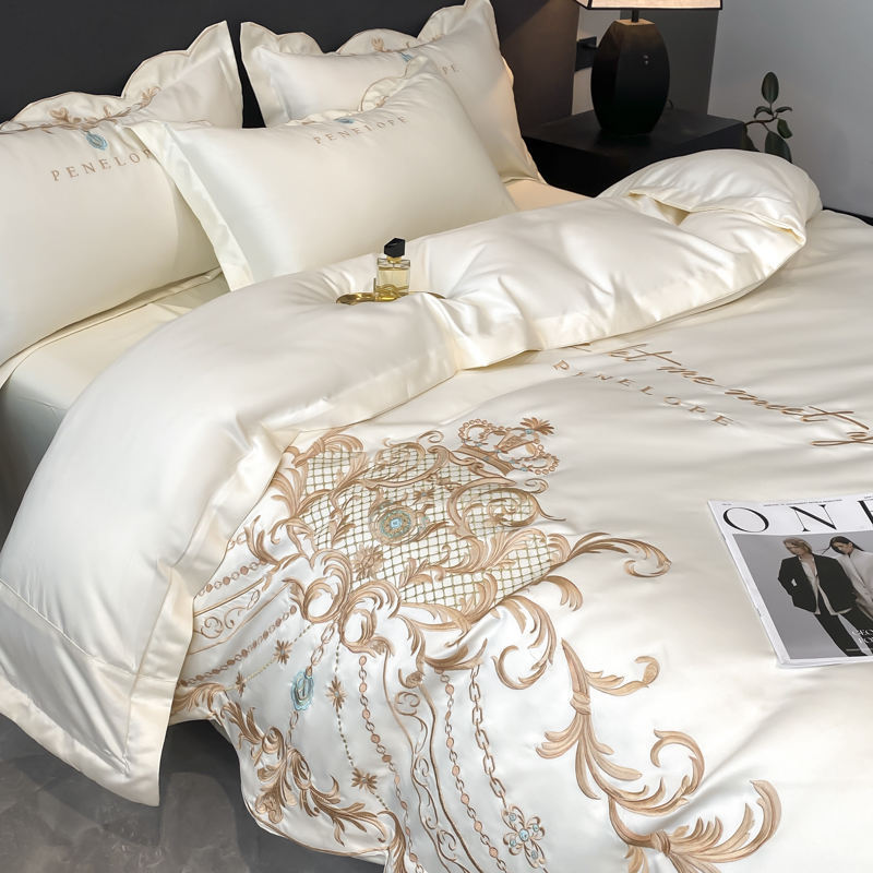 Ice Silk Cotton Bedding Set